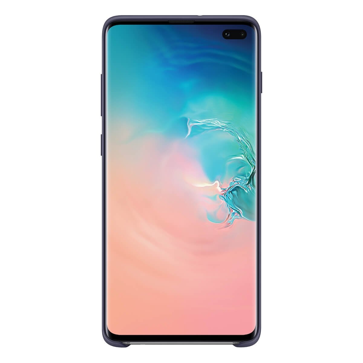 Funda Silicón para Galaxy S10 Plus Ef-Pg975Tnegmx Azul Samsung