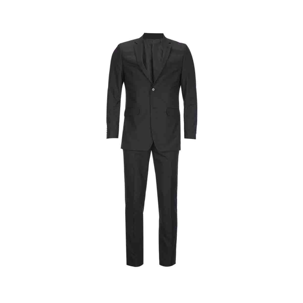 Traje Básico Slim Fit Negro Carlo Corinto