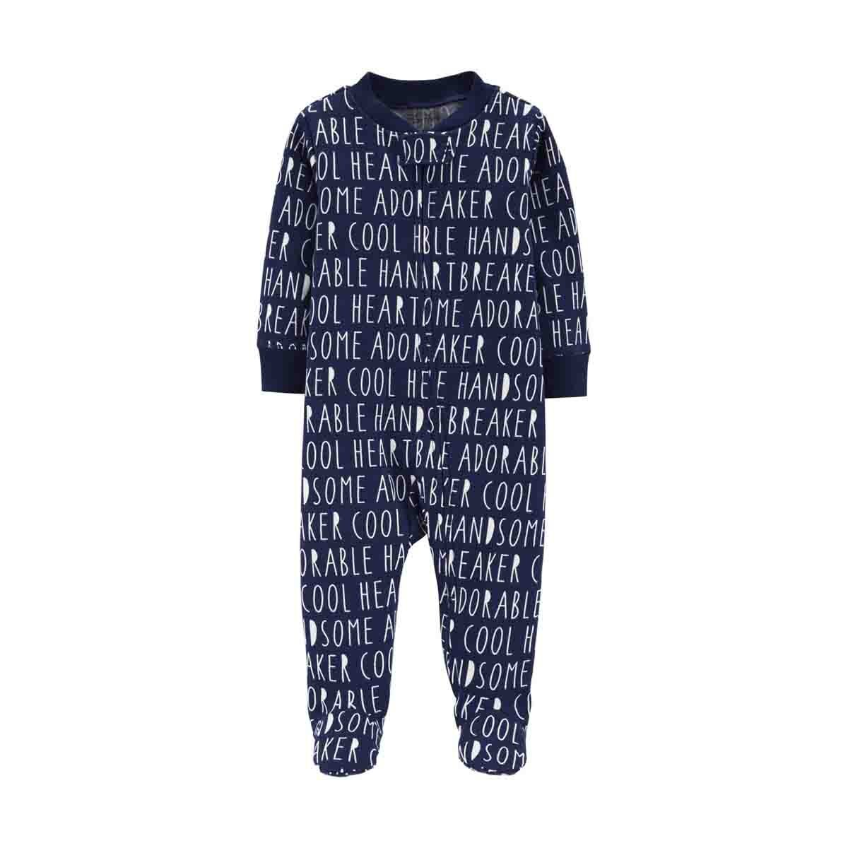 Mameluco con Estampado de Letras Carters