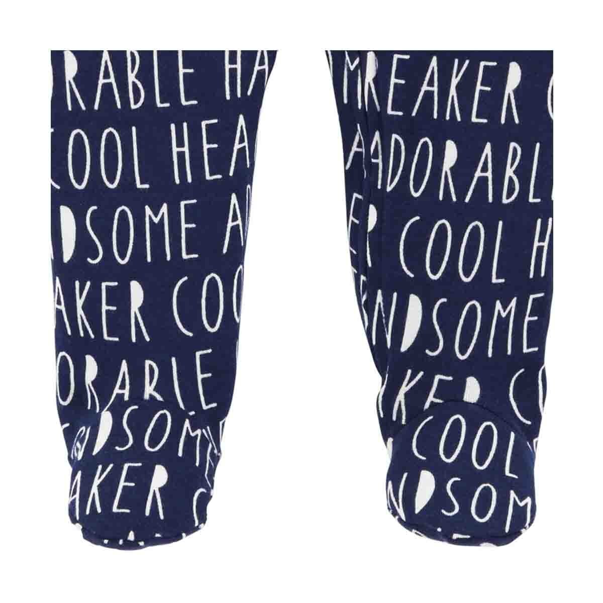Mameluco con Estampado de Letras Carters