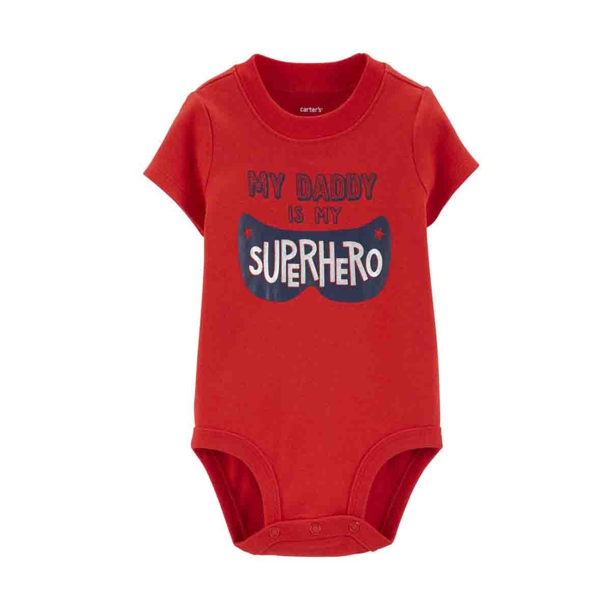 Body Color Rojo con Leyenda Carters