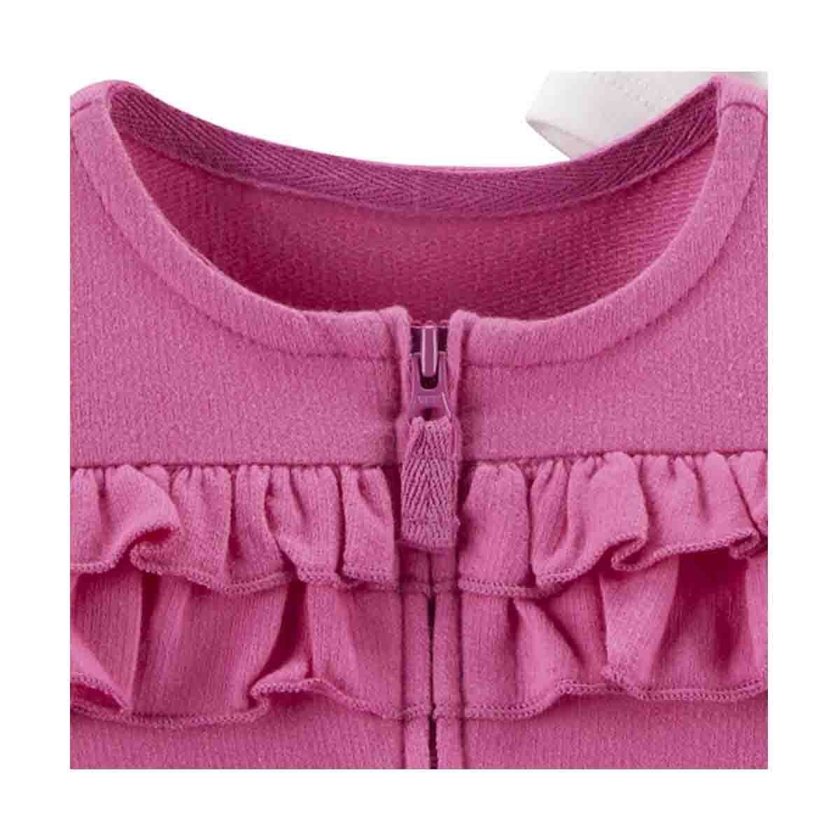 Set de Pantalón, Body y Chaqueta Color Rosa Carters