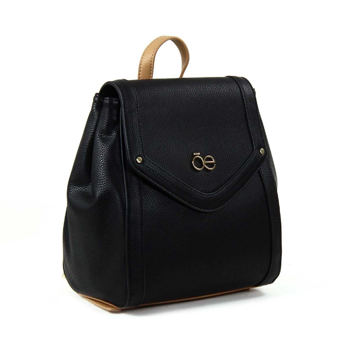 Backpack Rígido Negro Cloe