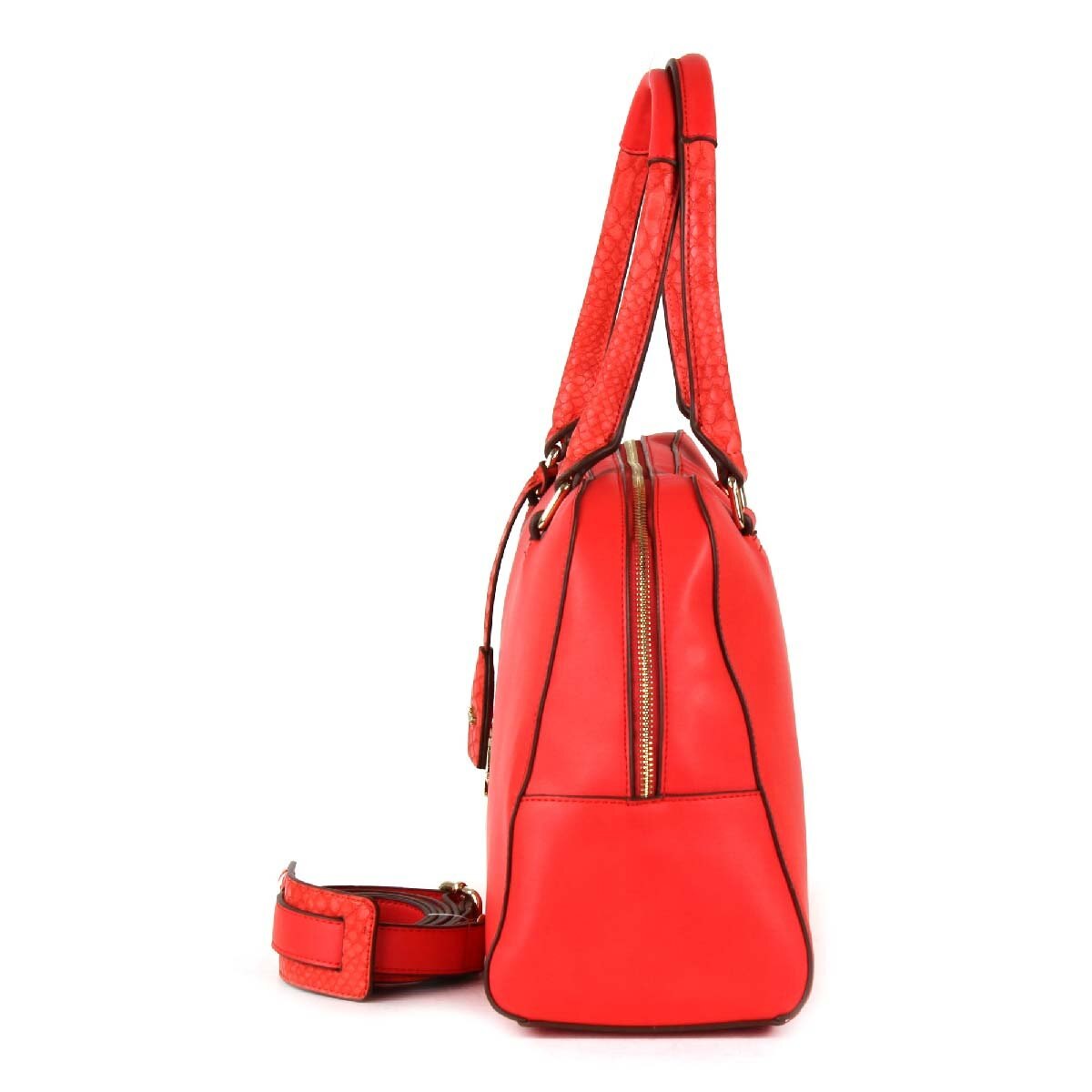 Bolso Satchel Roja con Asa Cloe