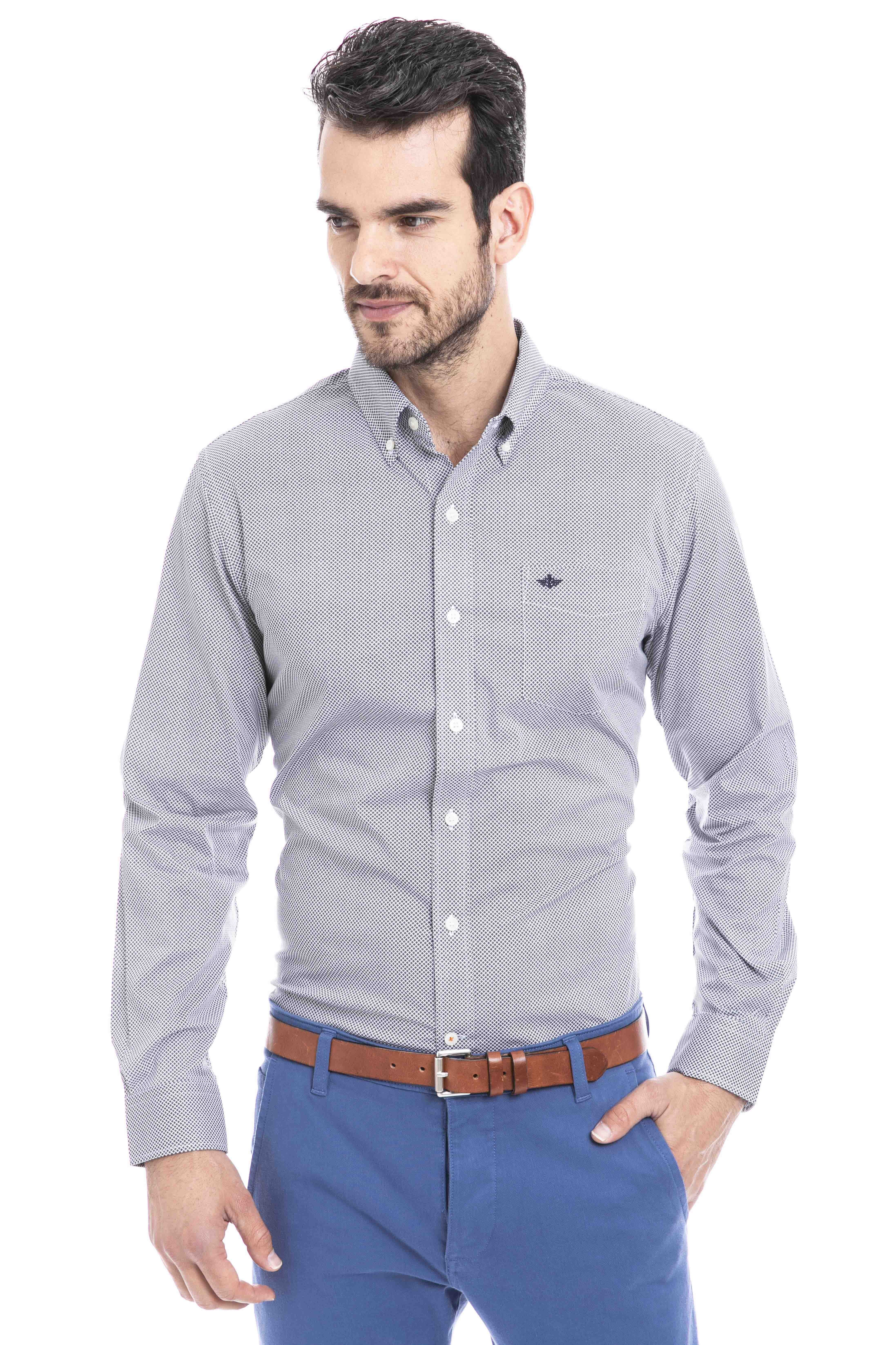 Camisa Stretch Oxford Shirt Dockers