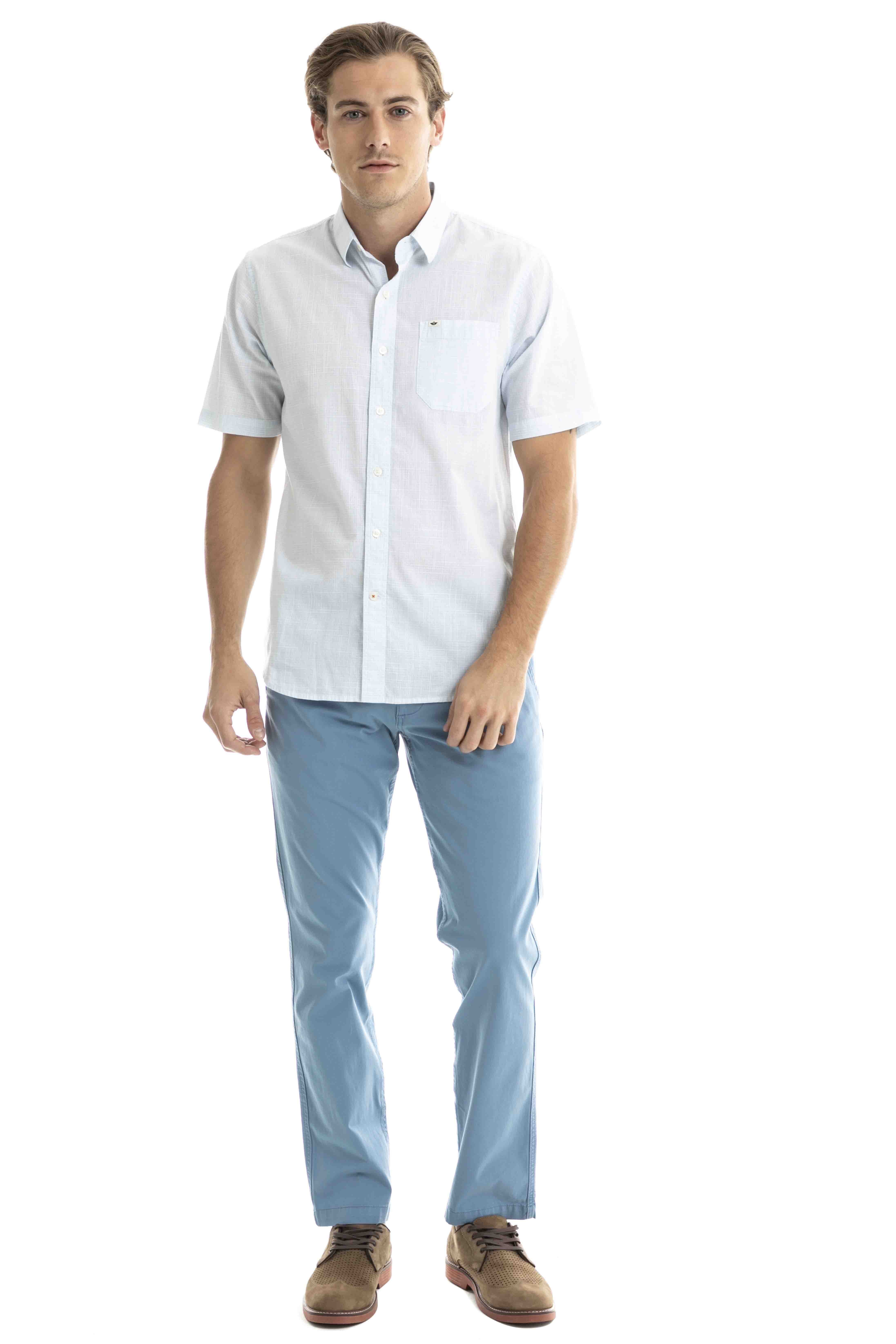 Camisa Original Washed Shirt Short Sleeve Dockers