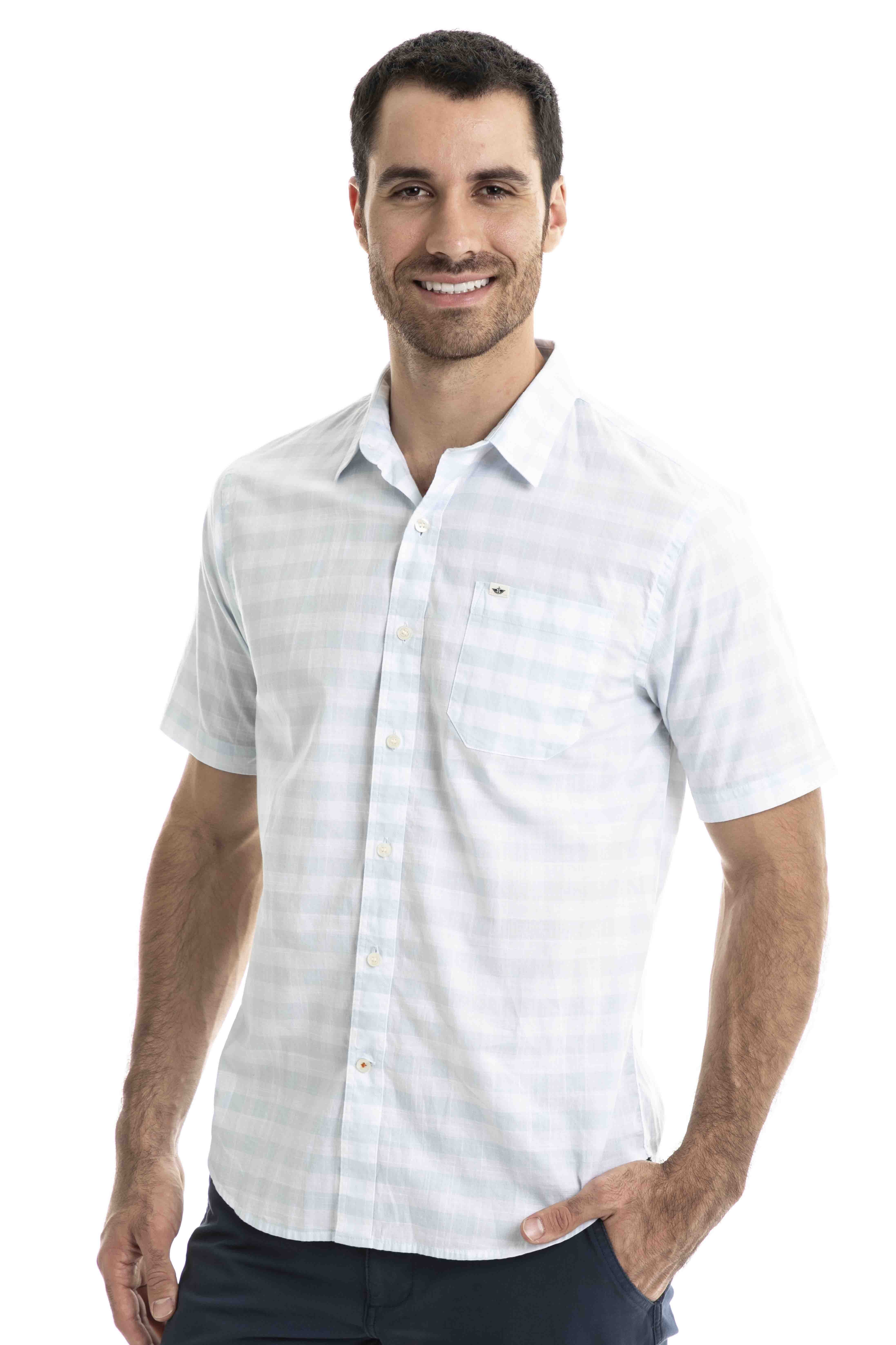 Camisa Original Washed Shirt Short Sleeve Dockers