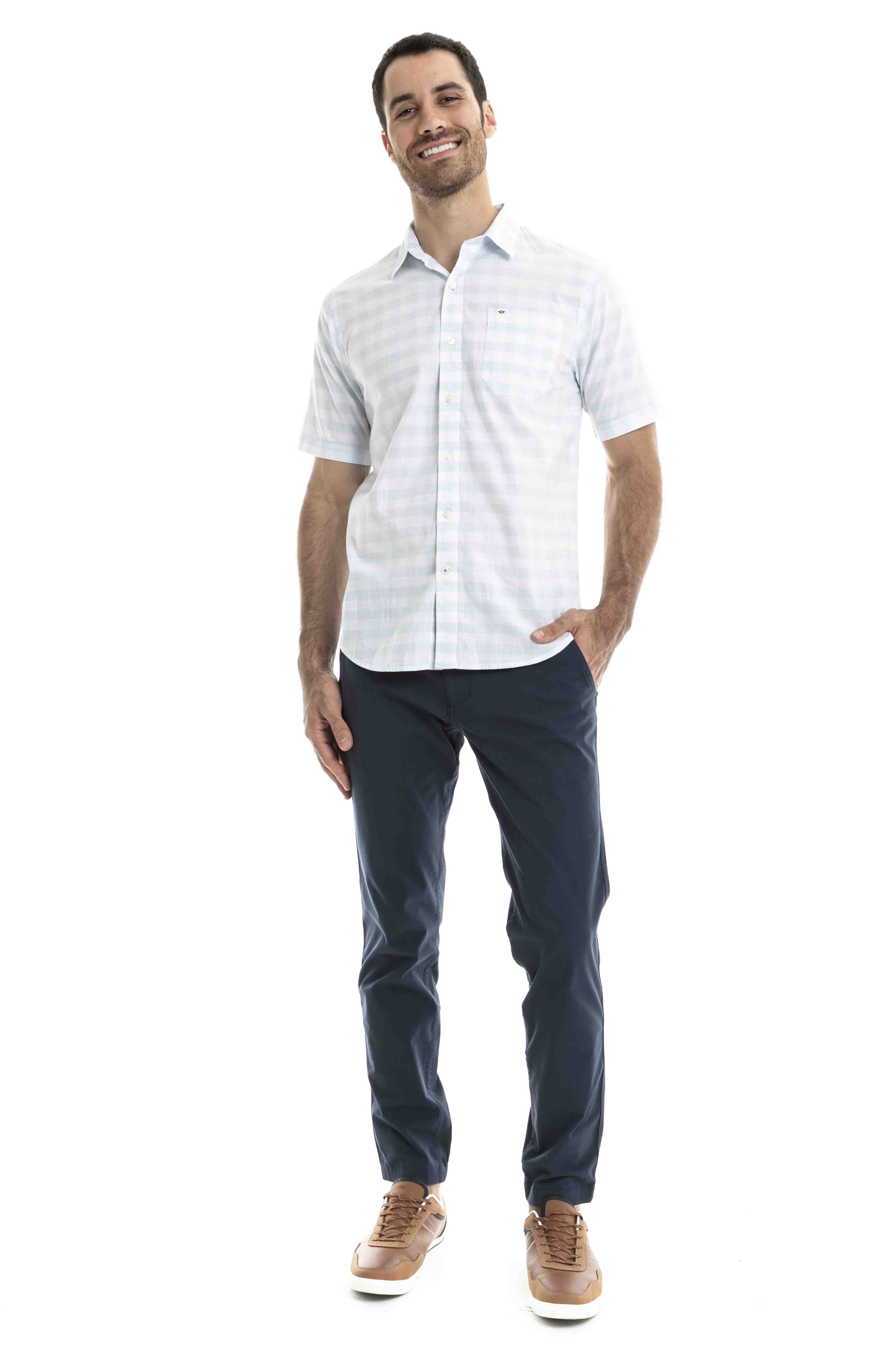 Camisa Original Washed Shirt Short Sleeve Dockers