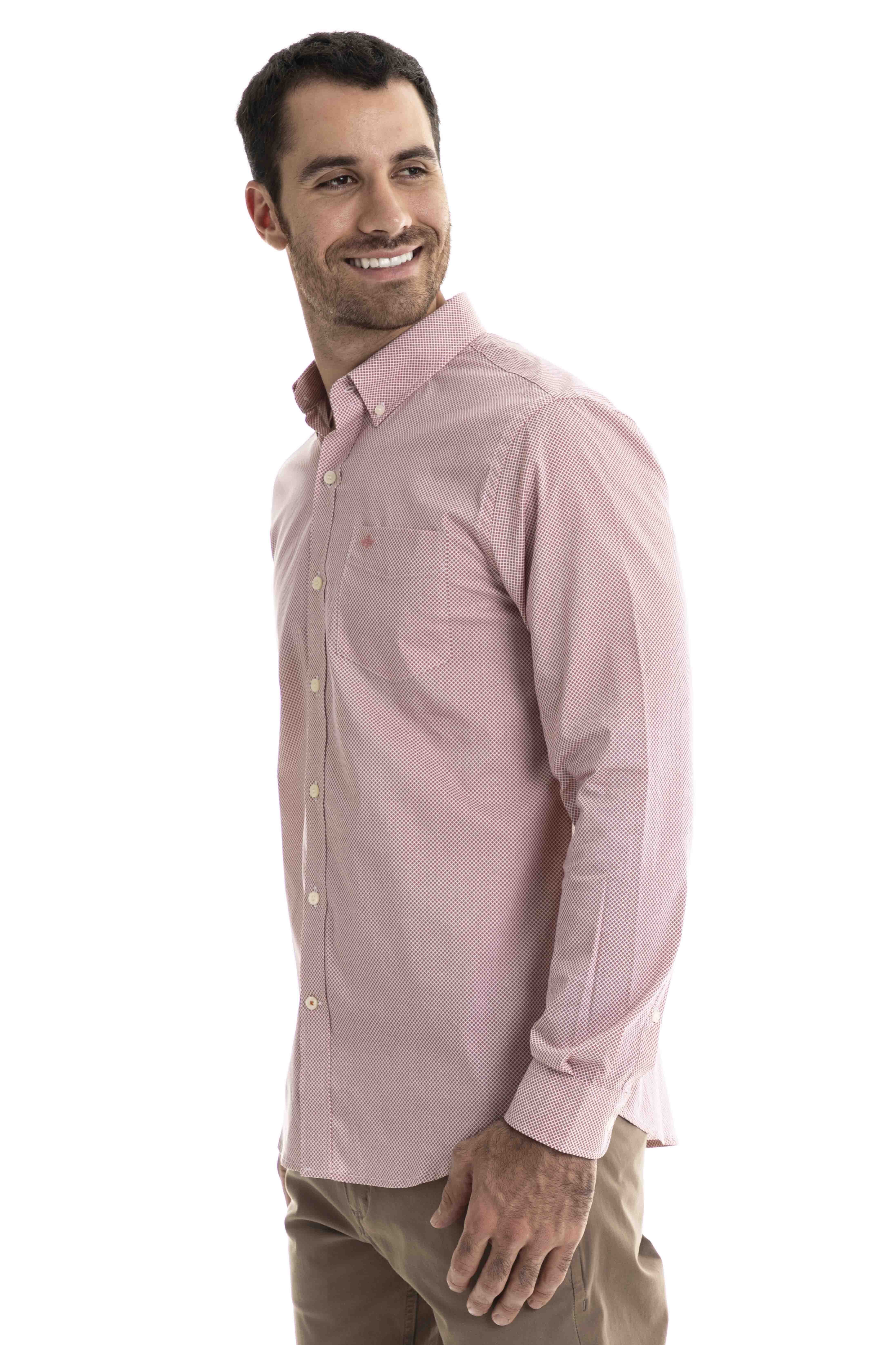 Camisa Signature Comfort Stretch Long Sleeve Dockers para Caballero