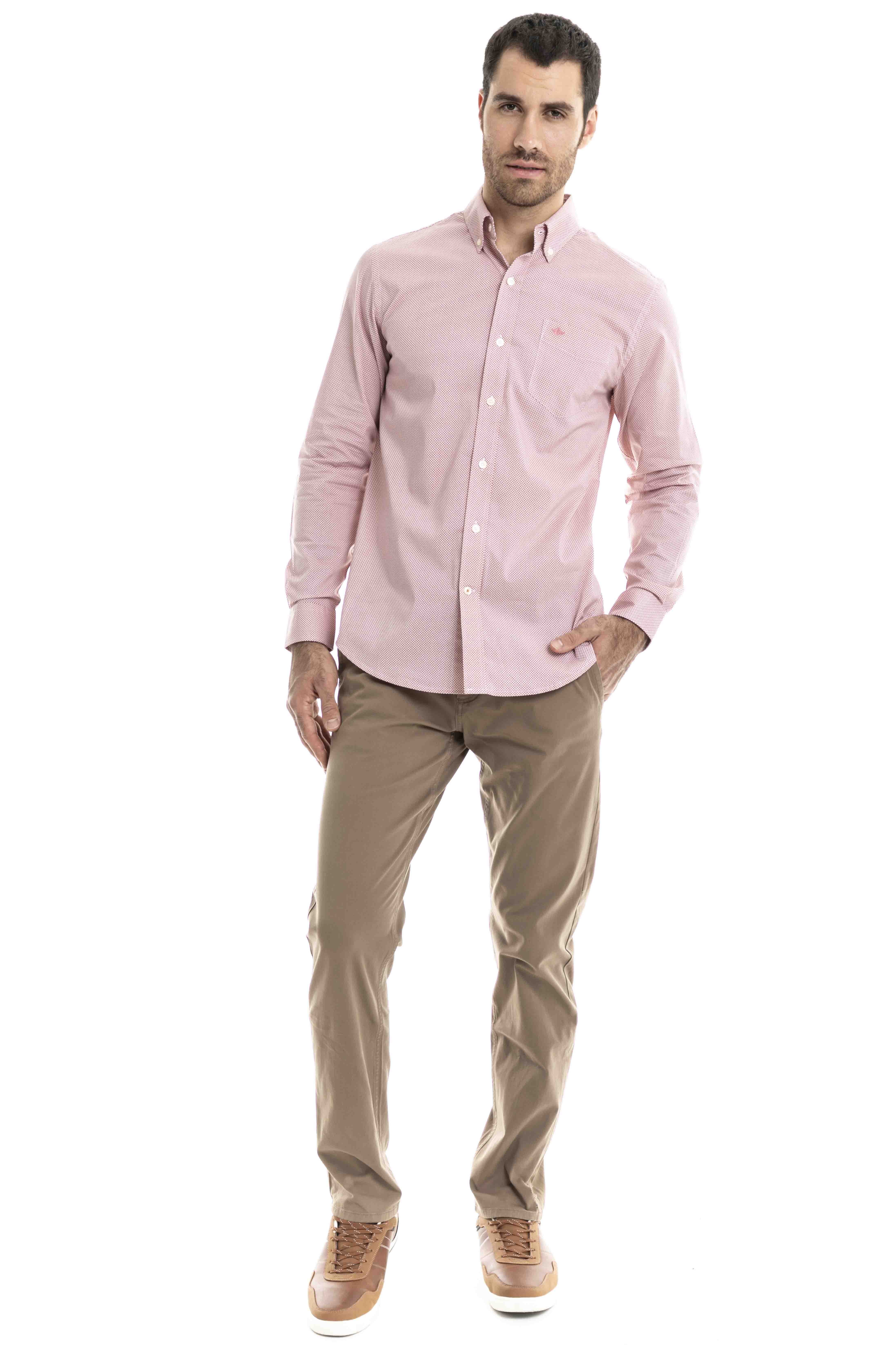 Camisa Signature Comfort Stretch Long Sleeve Dockers para Caballero