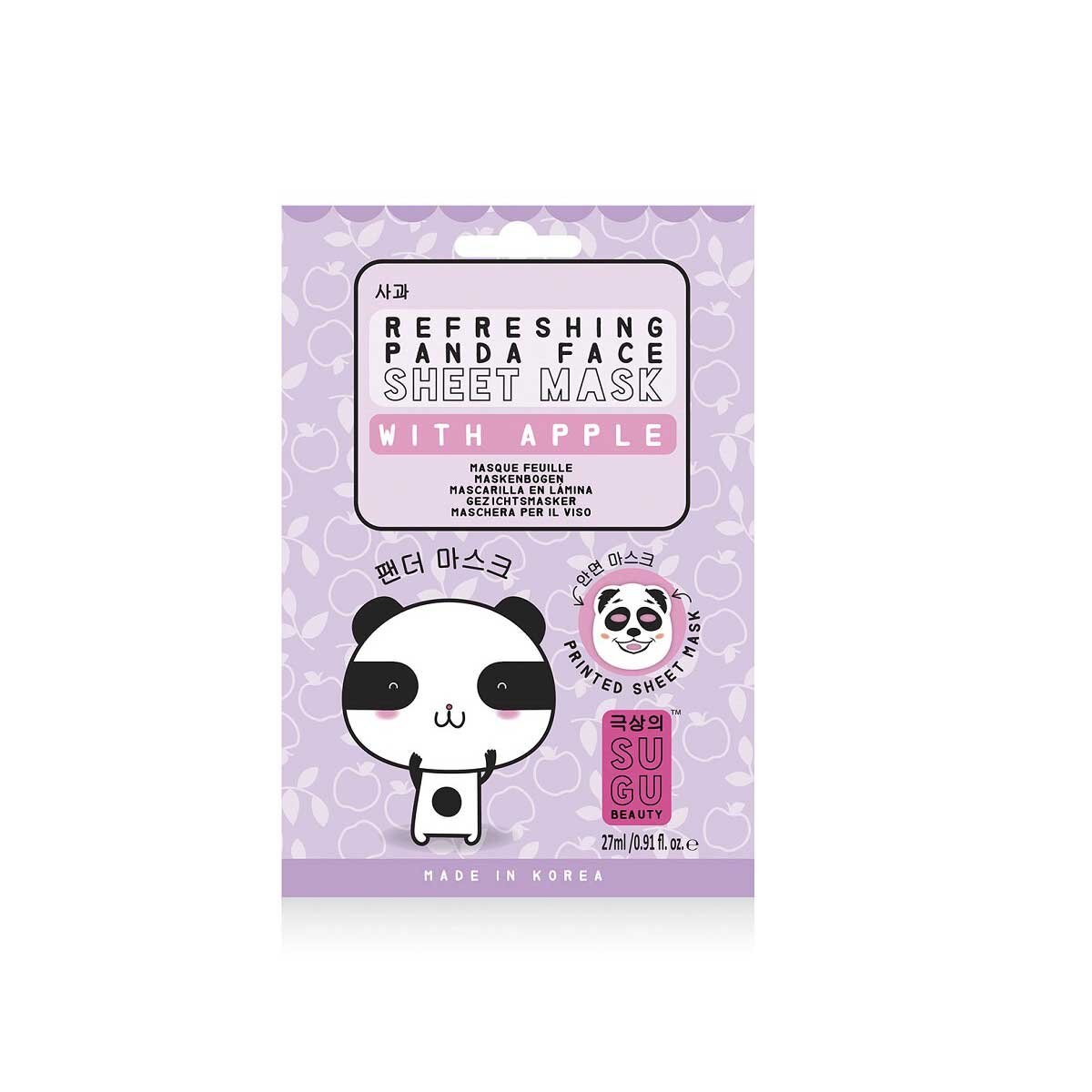 Mascarilla Facial Panda Sugu