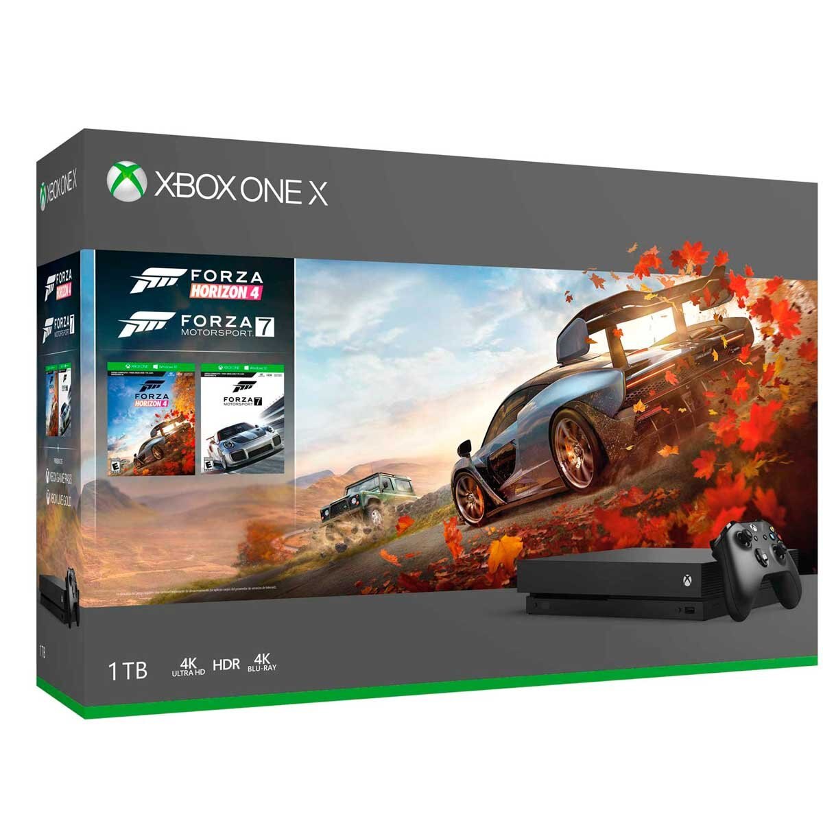 Consola Xbox One X 1Tb Forza H 4 & Forza Ms 7
