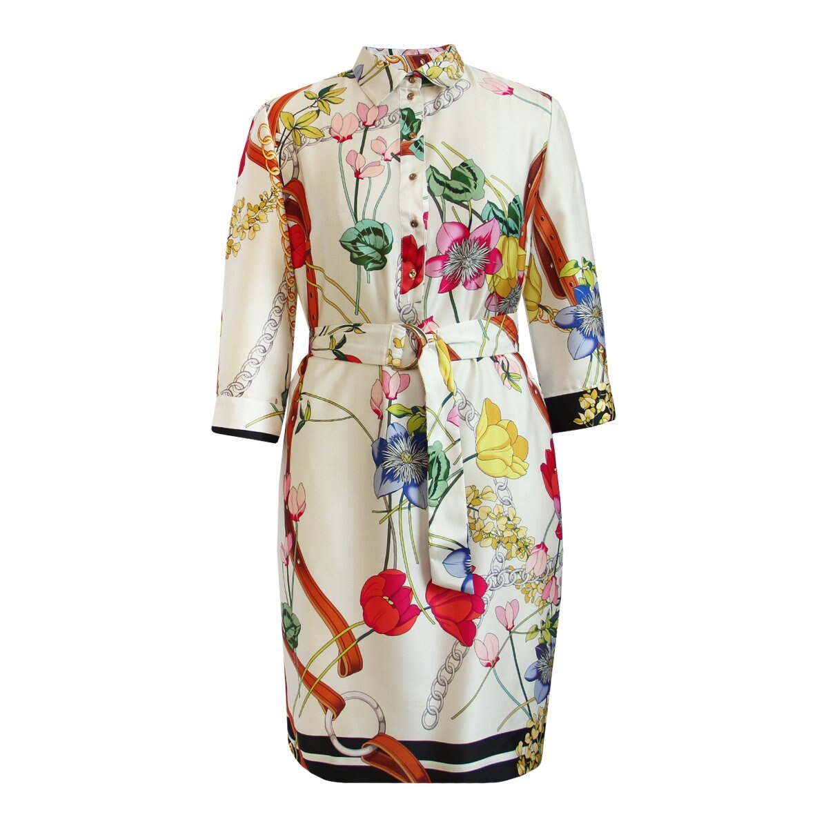 Vestido Camisero Estampado Foley\'s