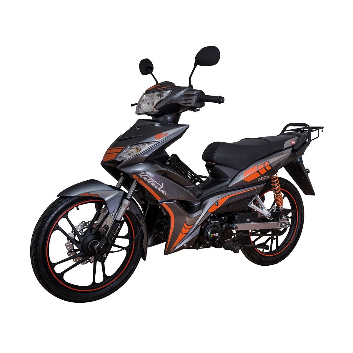 Motocicleta Naranja Vallesta 125 Cc Mb