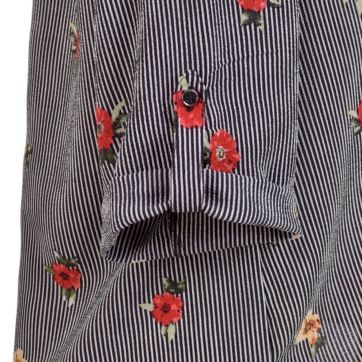 Blusa Estampada Manga 3/4 Cuello Mao en V Philosophy Jr. Woman