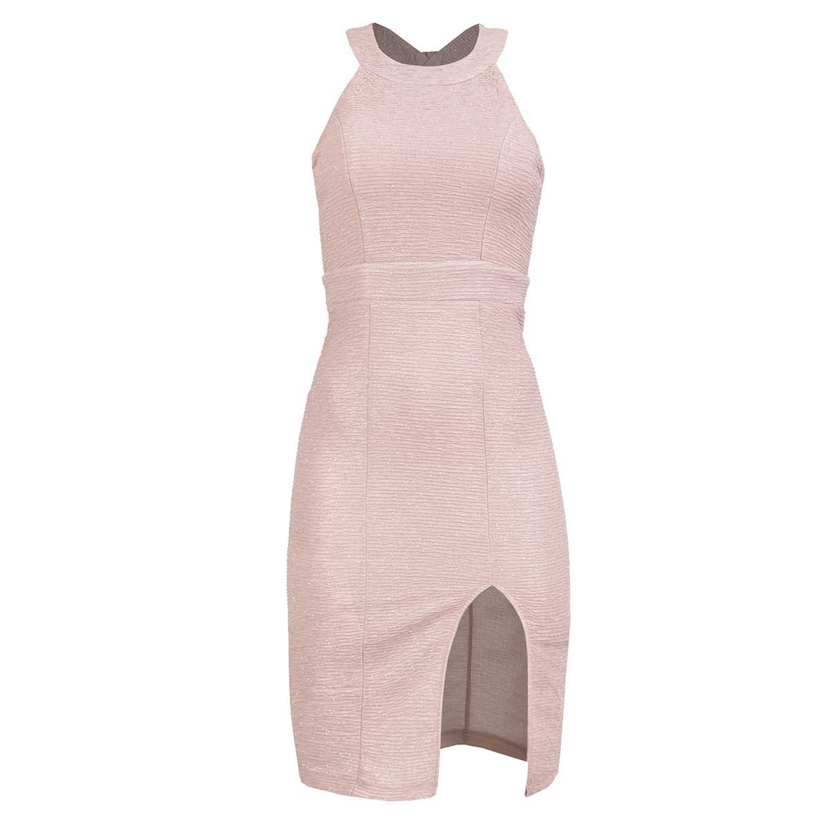 Vestido Halter Espalda con Moño Life Styler