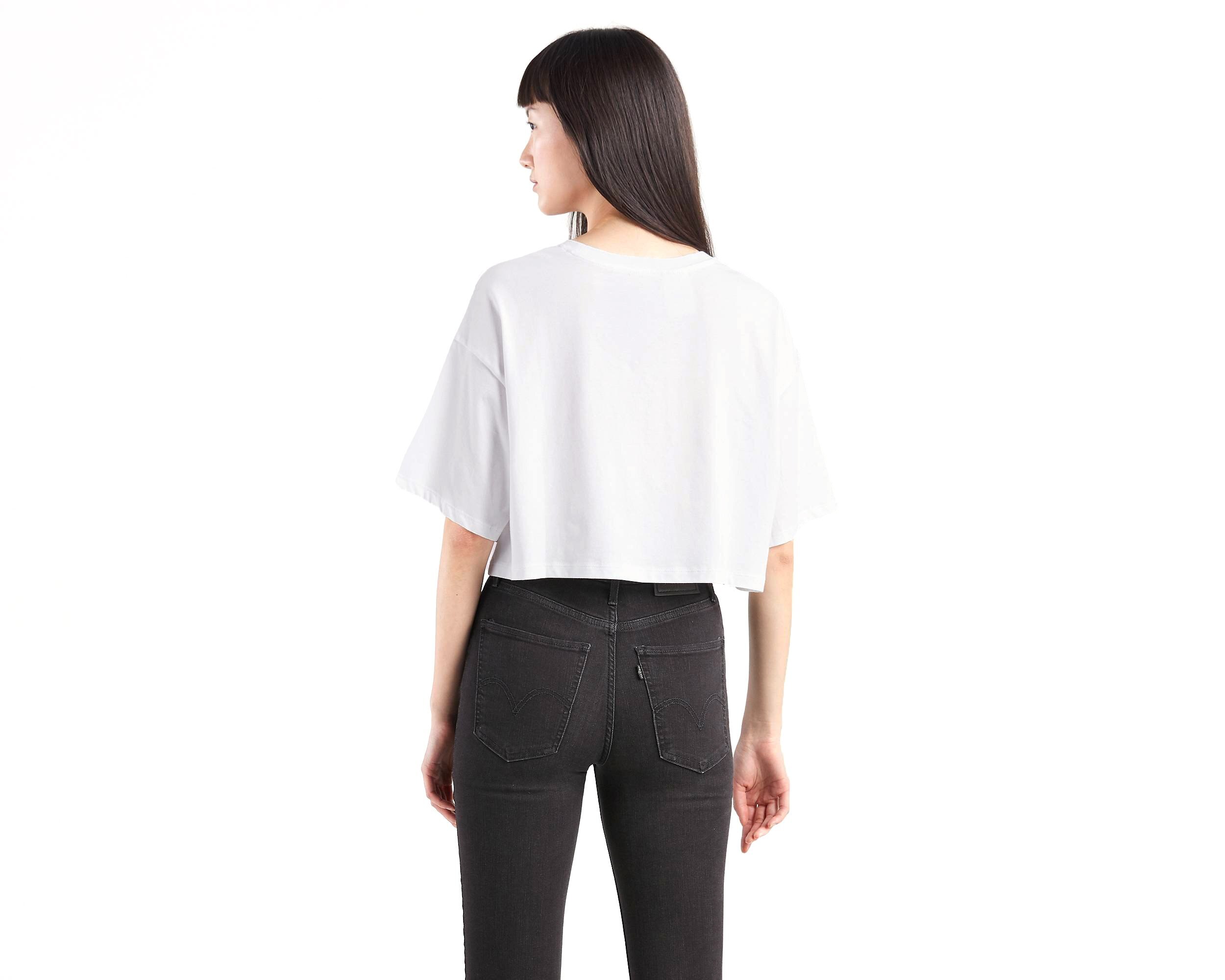 Playera Graphic Crop Slacker Tee Levis