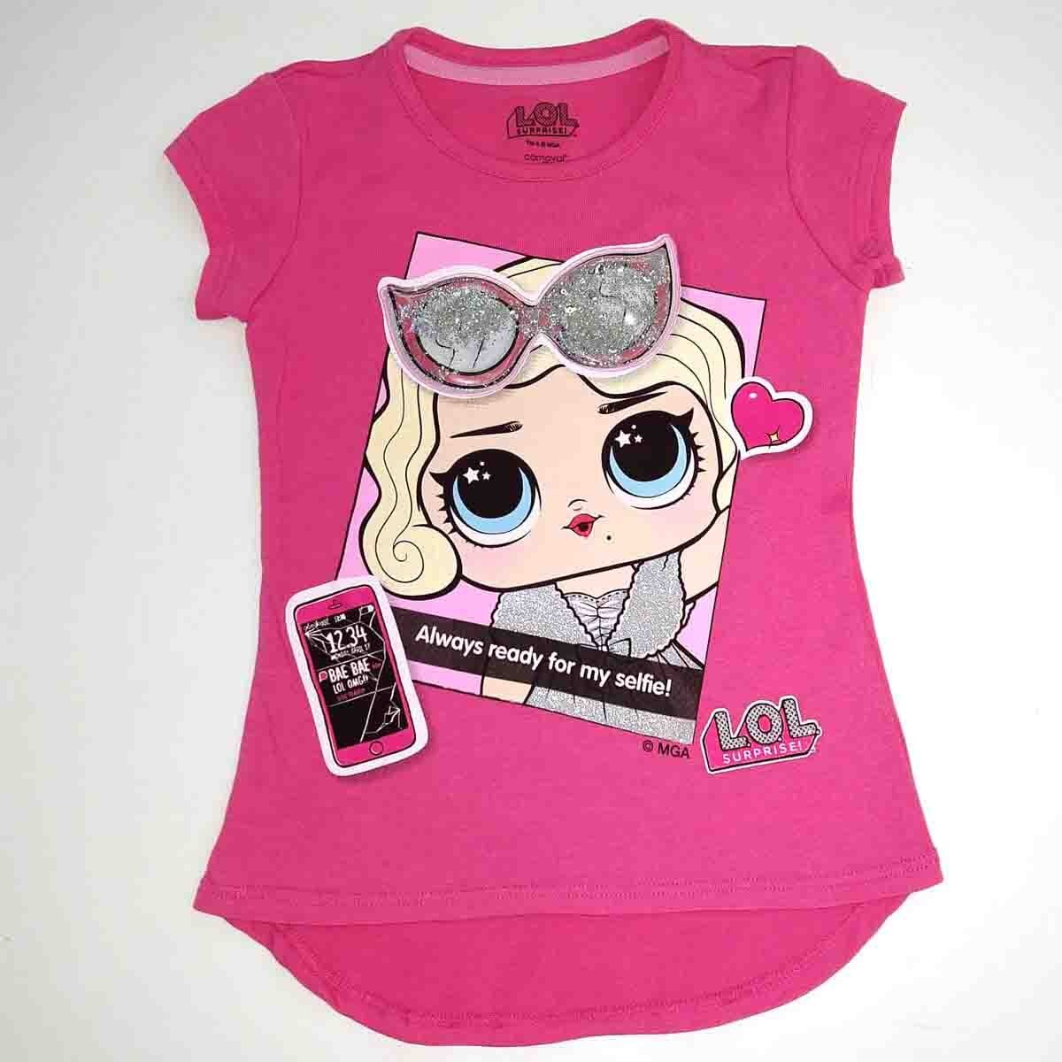 Playera Manga Corta Estampada Lol