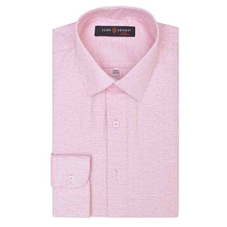 Camisa de Vestir Slim Fit John Henry