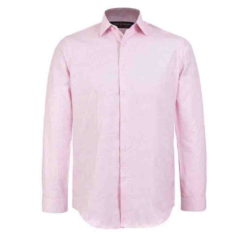 Camisa de Vestir Slim Fit John Henry