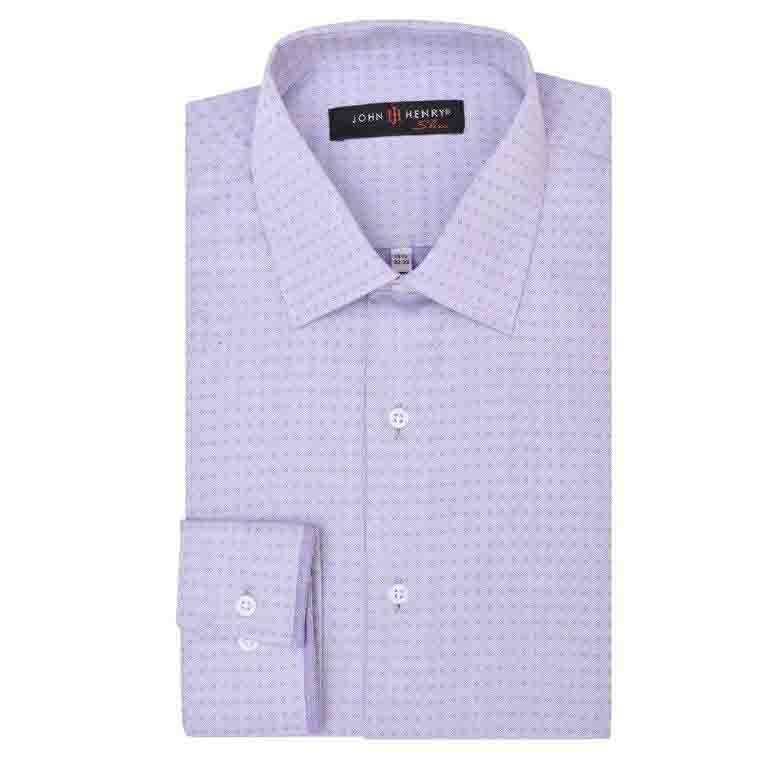 Camisa de Vestir Slim Fit John Henry