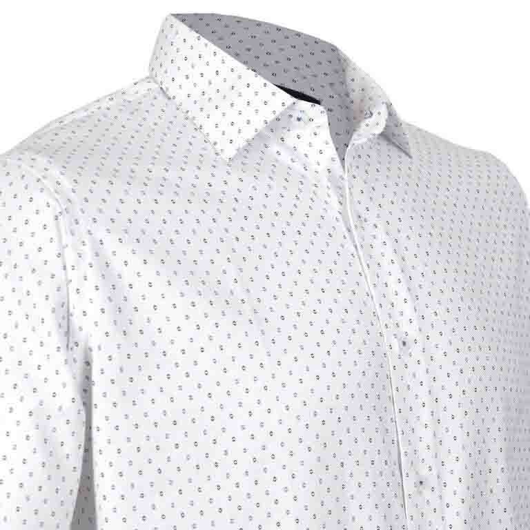 Camisa de Vestir Slim Fit John Henry