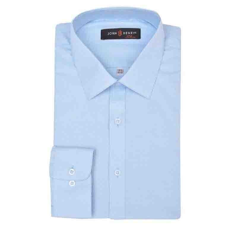 Camisa de Vestir Slim Fit John Henry