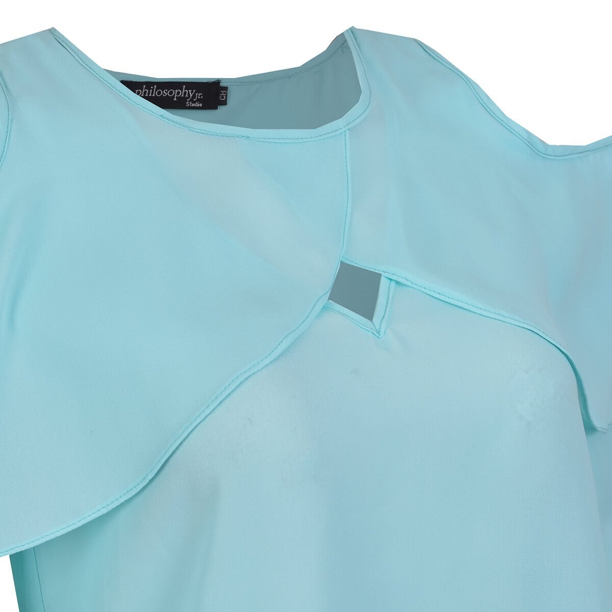 Blusa Hombro Descubierto con Olan Philosophy Jr