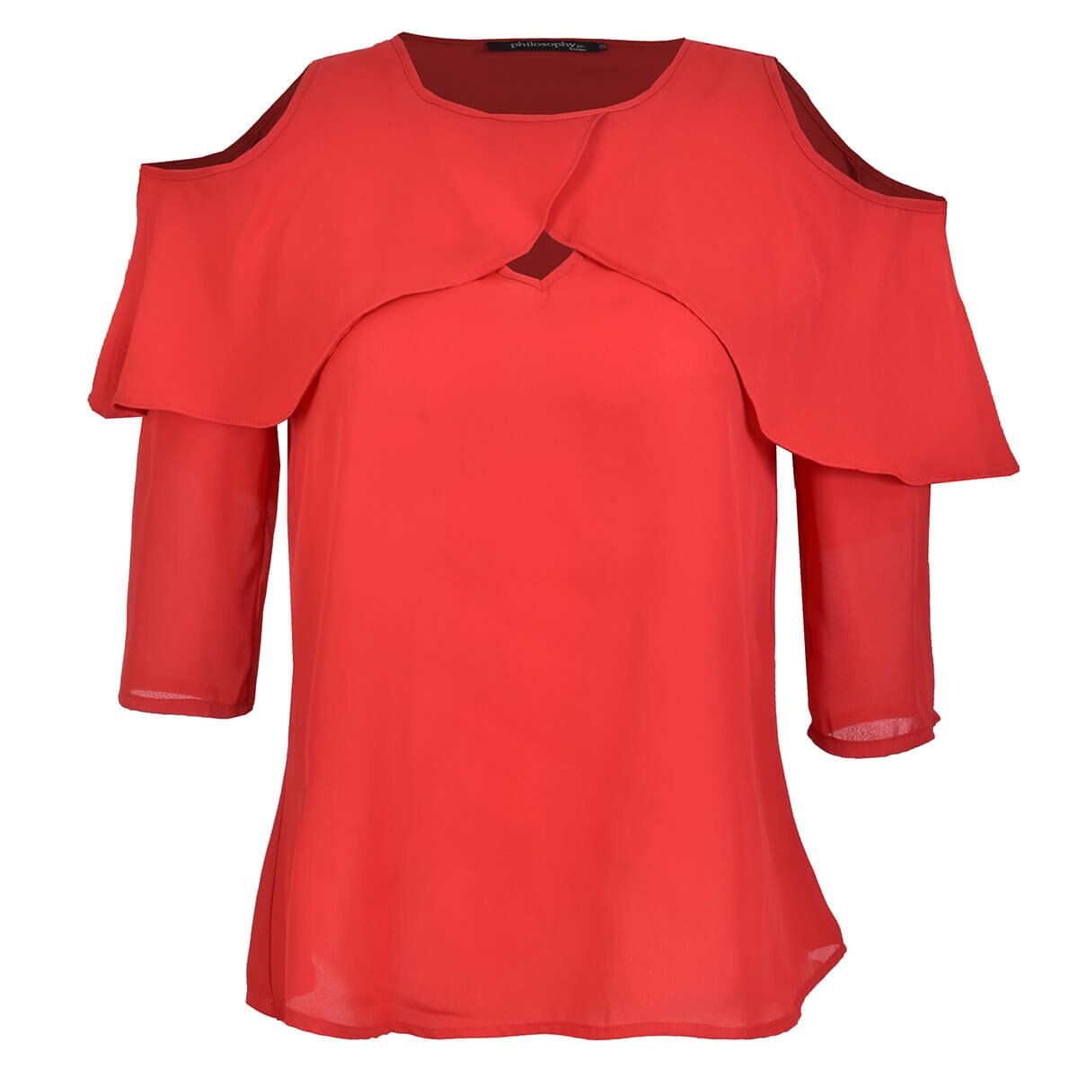 Blusa Hombro Descubierto con Olan Philosophy Jr