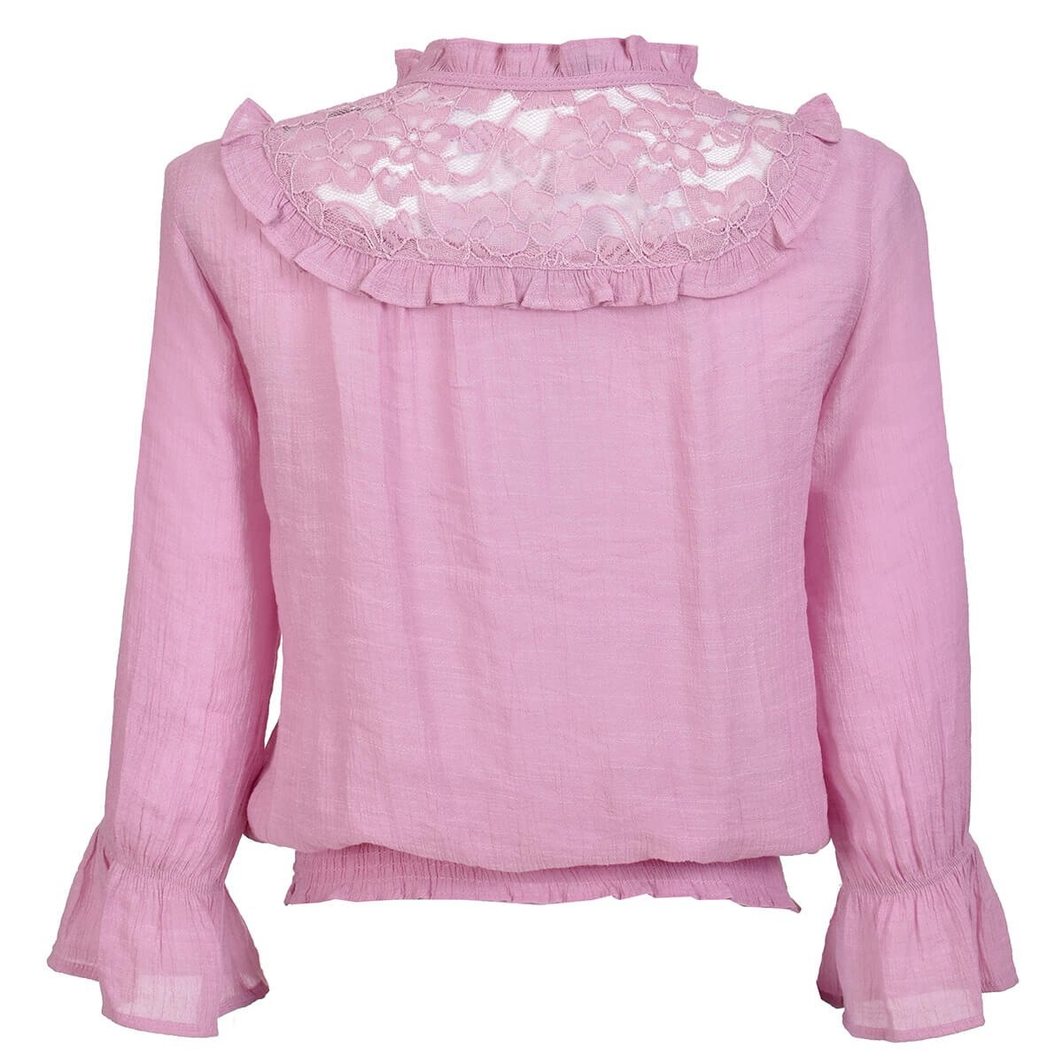 Blusa Resorte en Puño Bata de Encaje Philosophy Jr