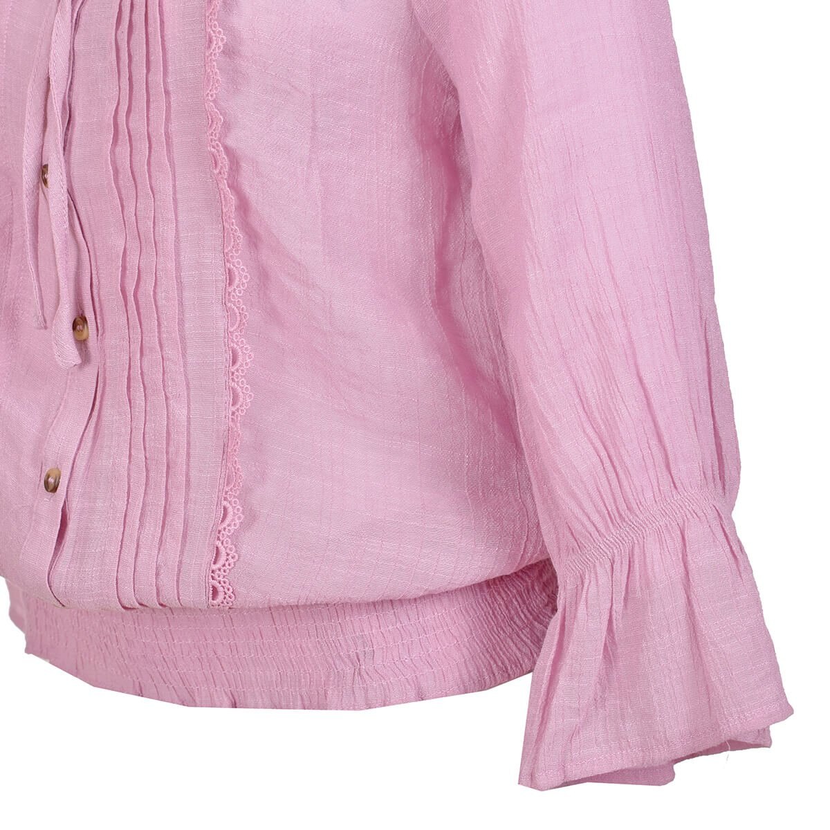 Blusa Resorte en Puño Bata de Encaje Philosophy Jr