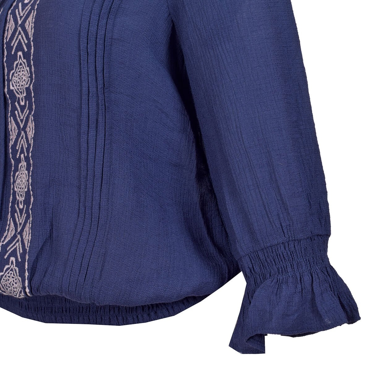 Blusa Resorte en Puño Cenefa con Amarre Philosophy Jr