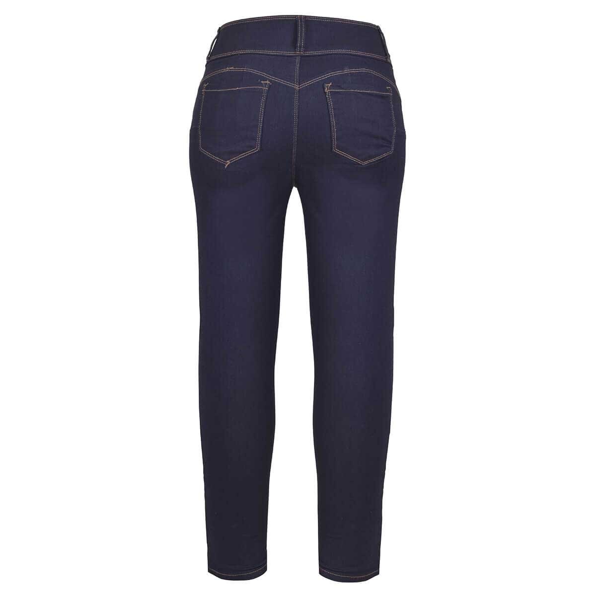 Jeans Corte Tubo Pretina Ancha Philosophy Jr Plus