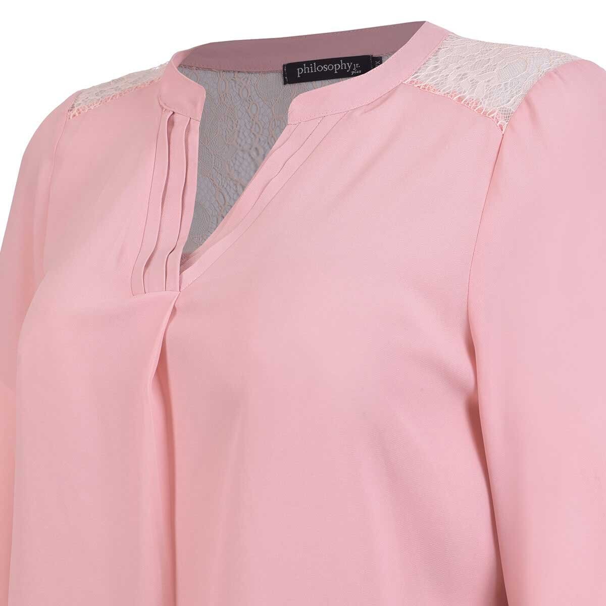 Blusa Bata de Encaje Philosophy Jr Plus