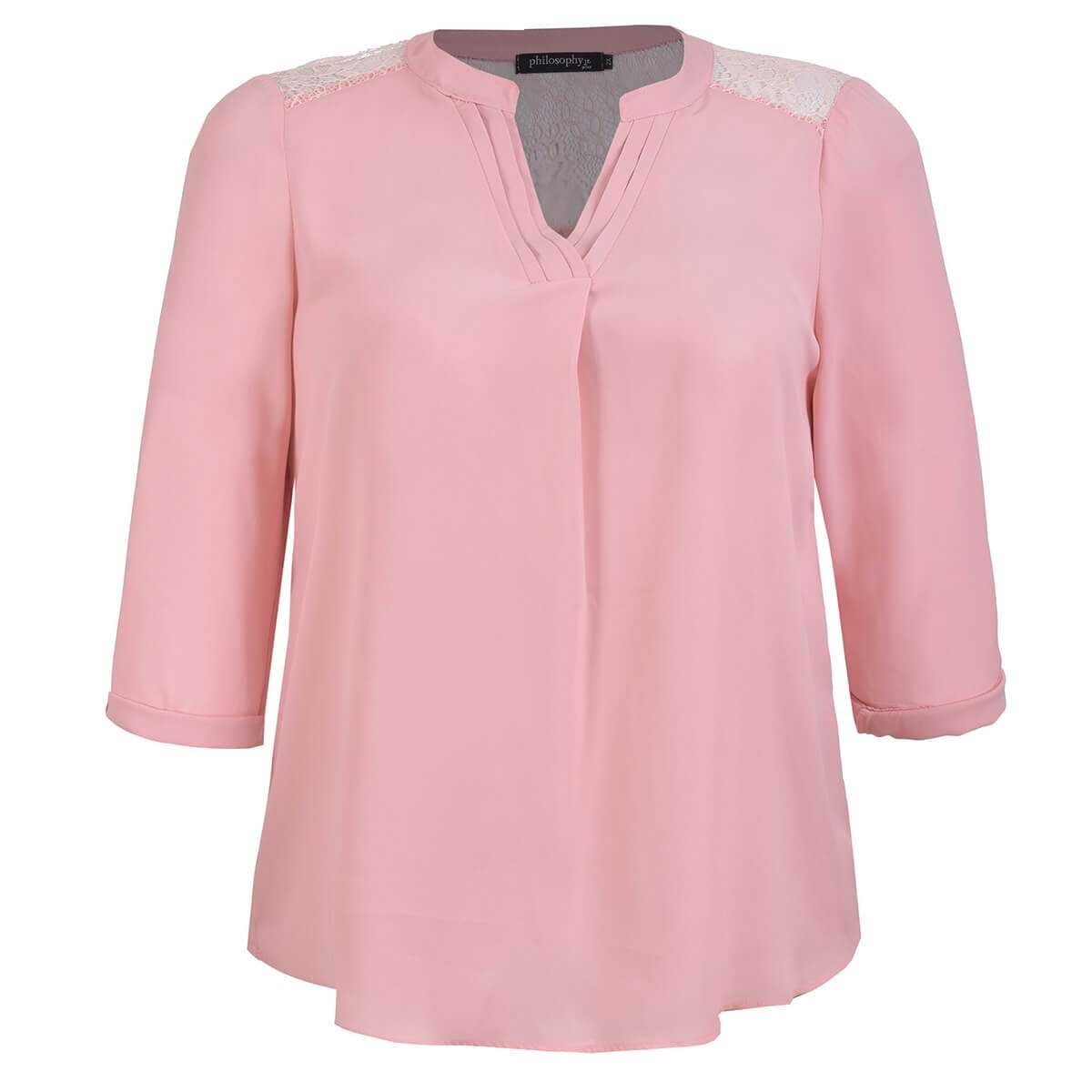 Blusa Bata de Encaje Philosophy Jr Plus