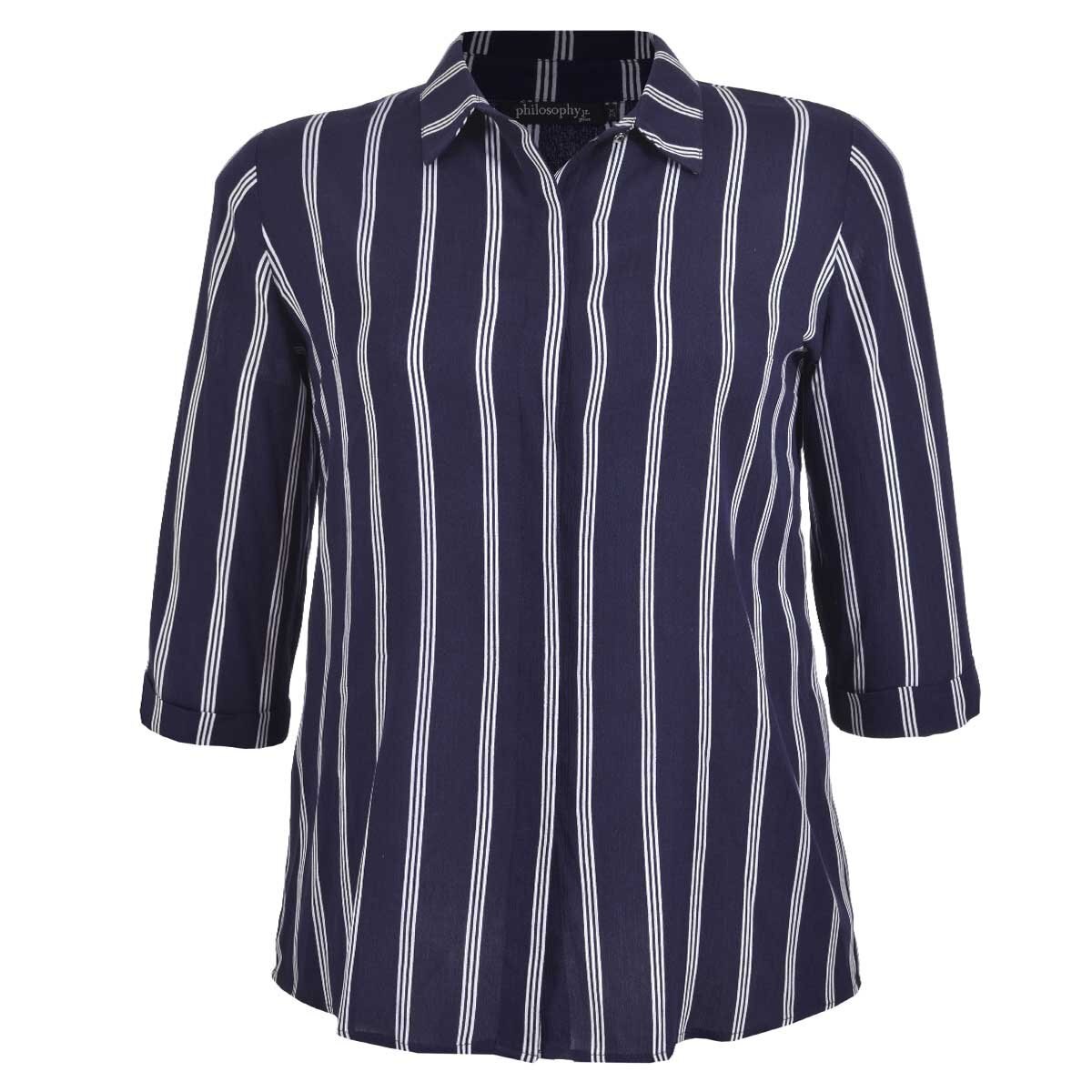 Blusa Camisera Manga 3/4 Estampado Philosophy Jr Plus