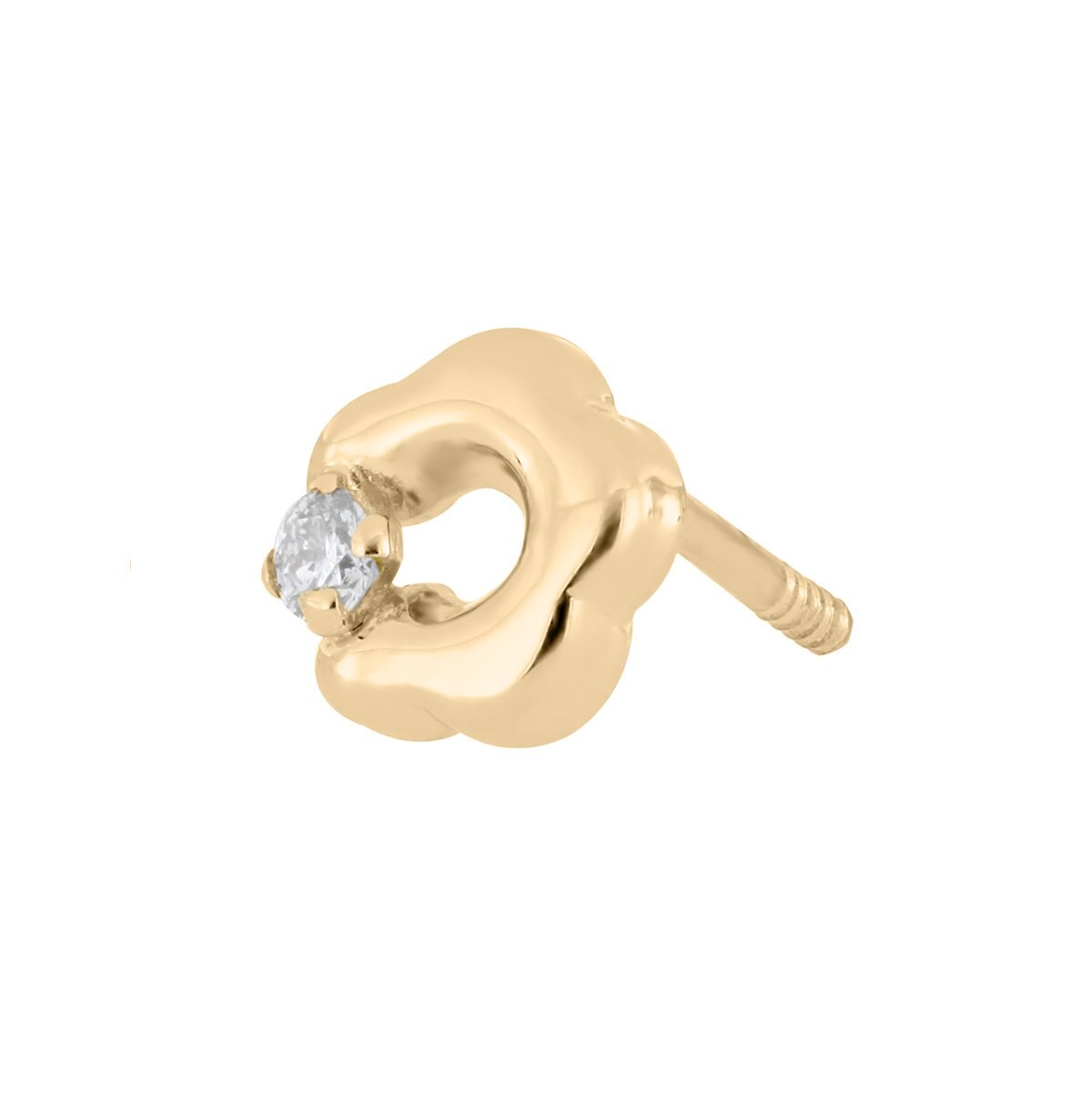 Broqueles para Bebe de Oro Amarillo Romanza