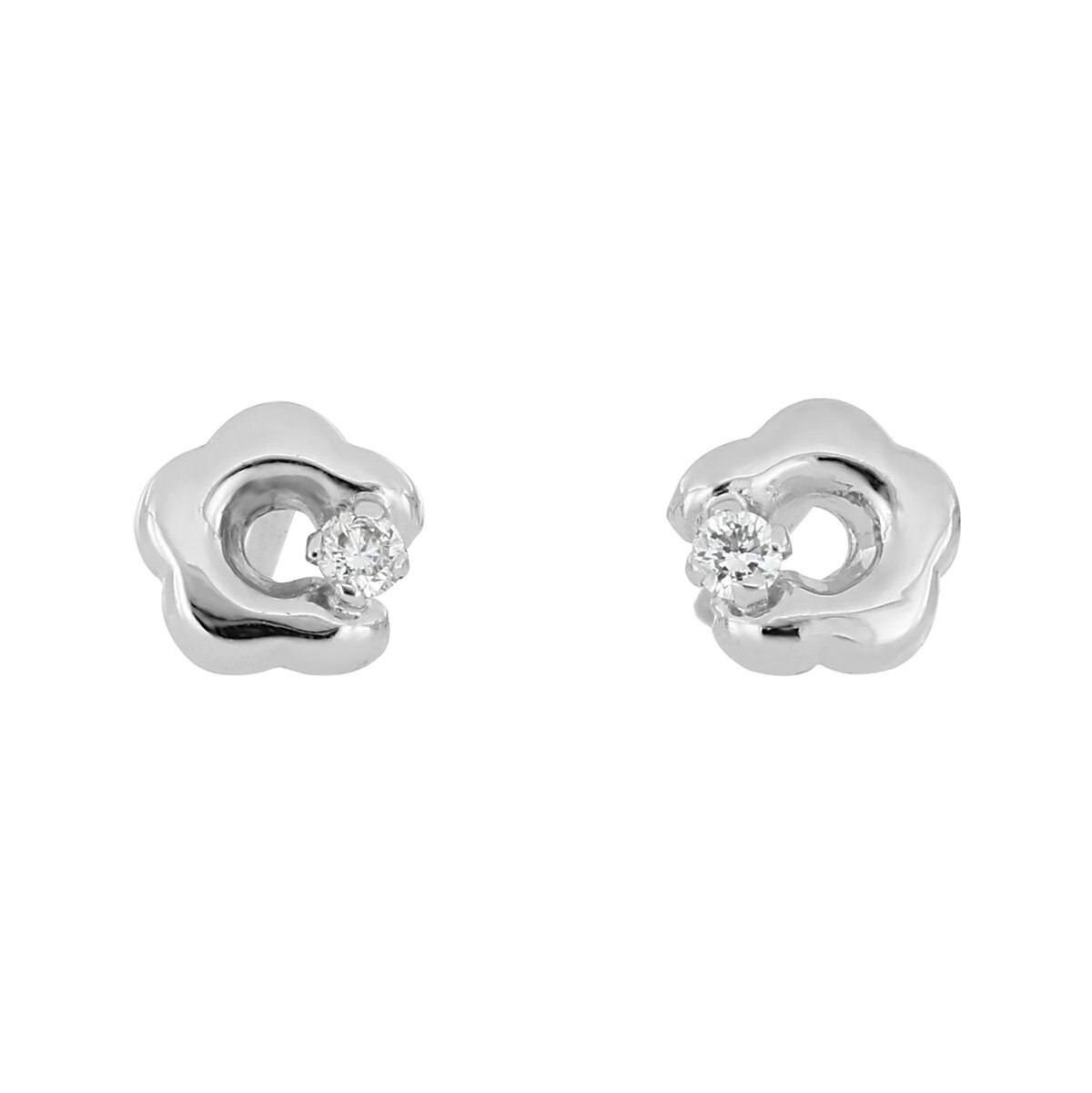 Broqueles para Bebe Flor Grande Romanza