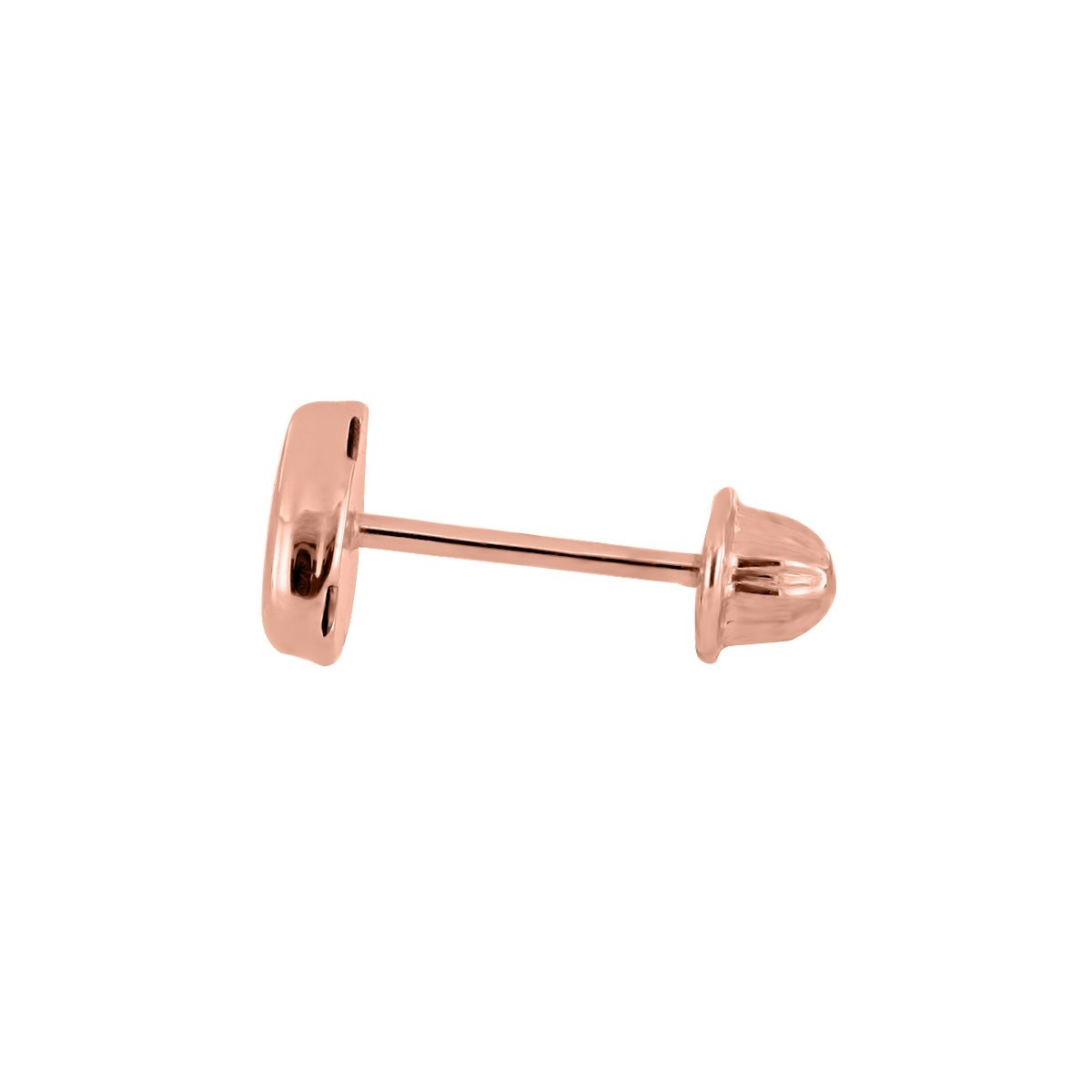 Broqueles con Rosa Forma de Corazón Romanza
