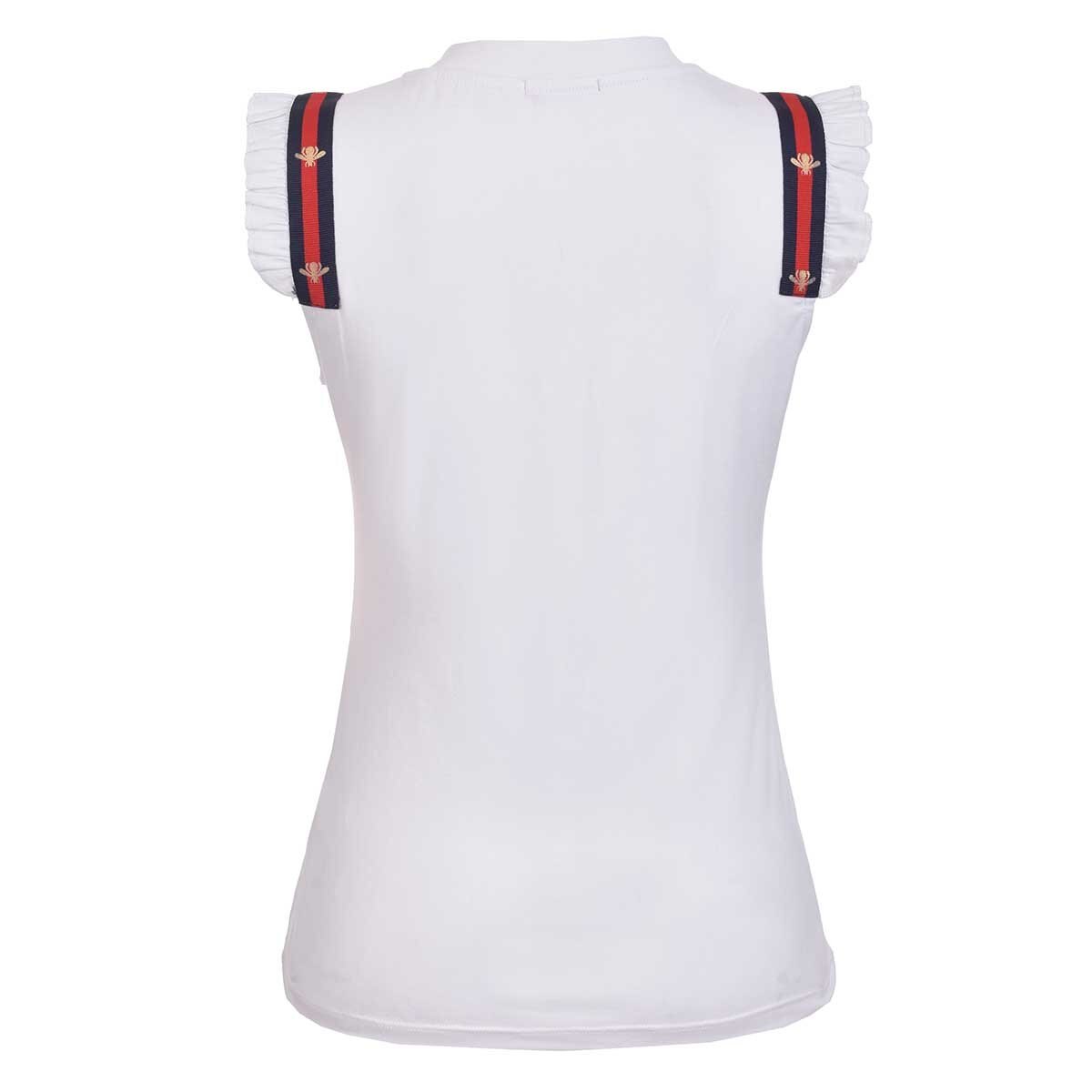 Blusa Lisa Cuello Alto Gota Beverly Hills