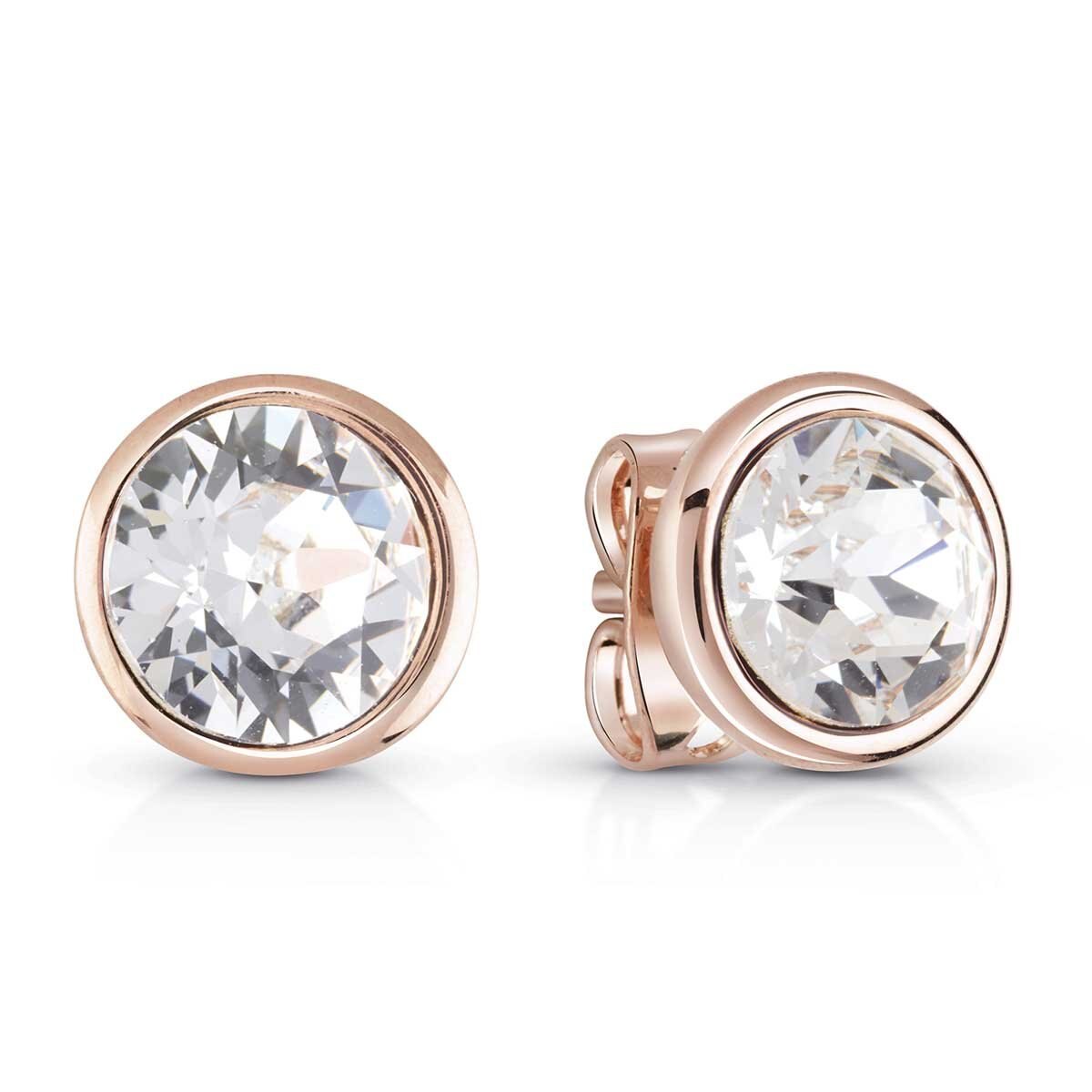 Aretes Rosa con Pedrería Guess