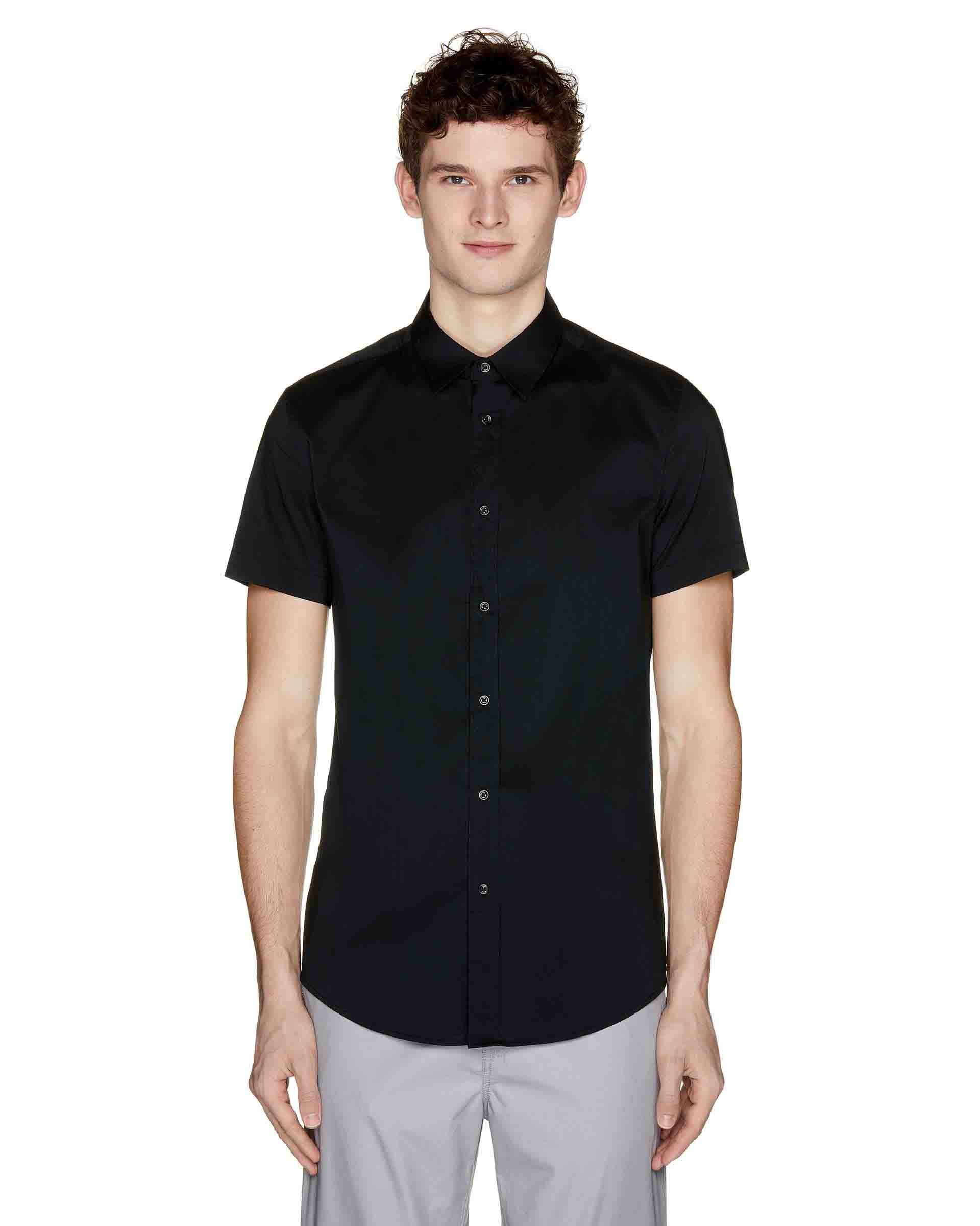 Download Camisa manga corta color negro benetton - Sears