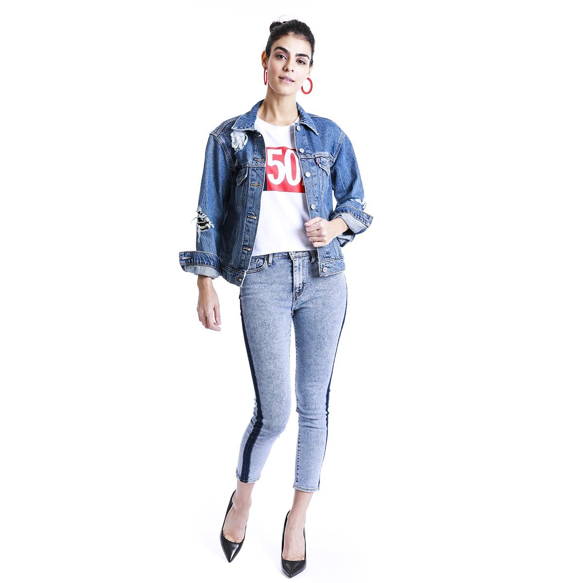 Jeans 721 Hi Rise Skinny Ankle Levis