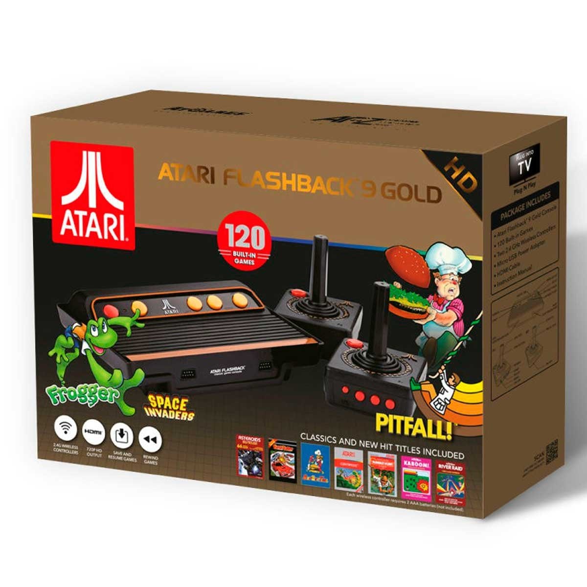 Consola Atari Flashback 9 Gold At Games