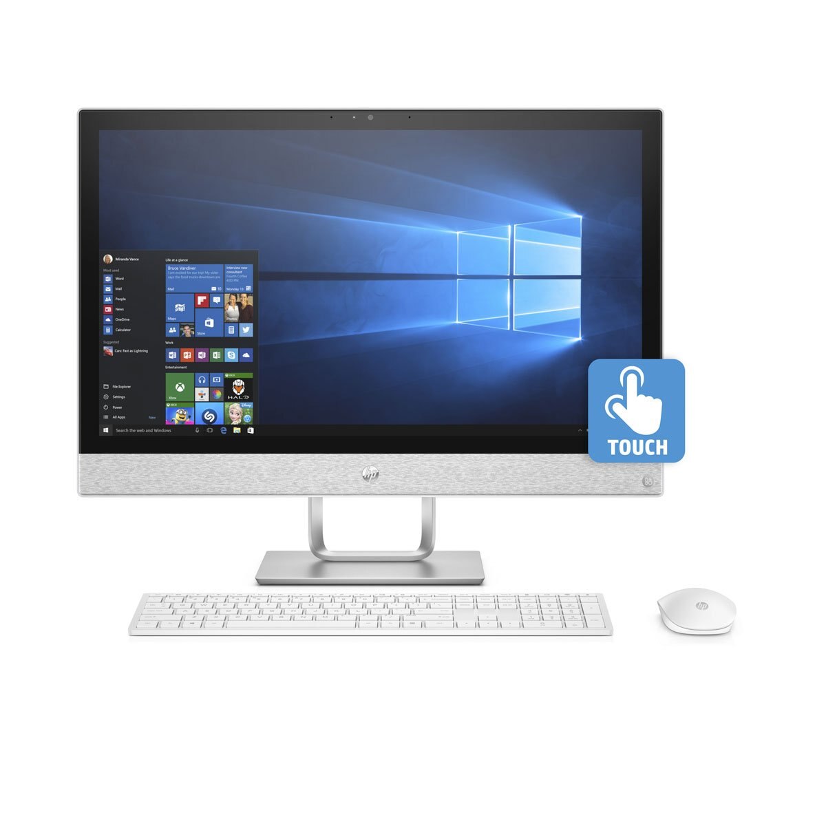 Desktop Touch Pavilion All-In-One 24-R018 Hp