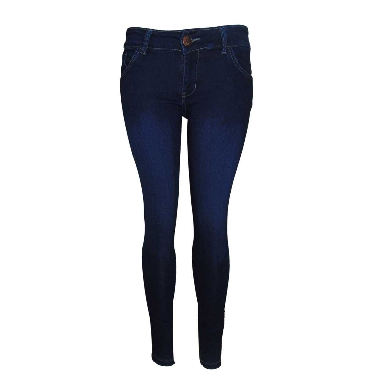 Jeans Skinny con Tablones en Bolsas Jeans Berona