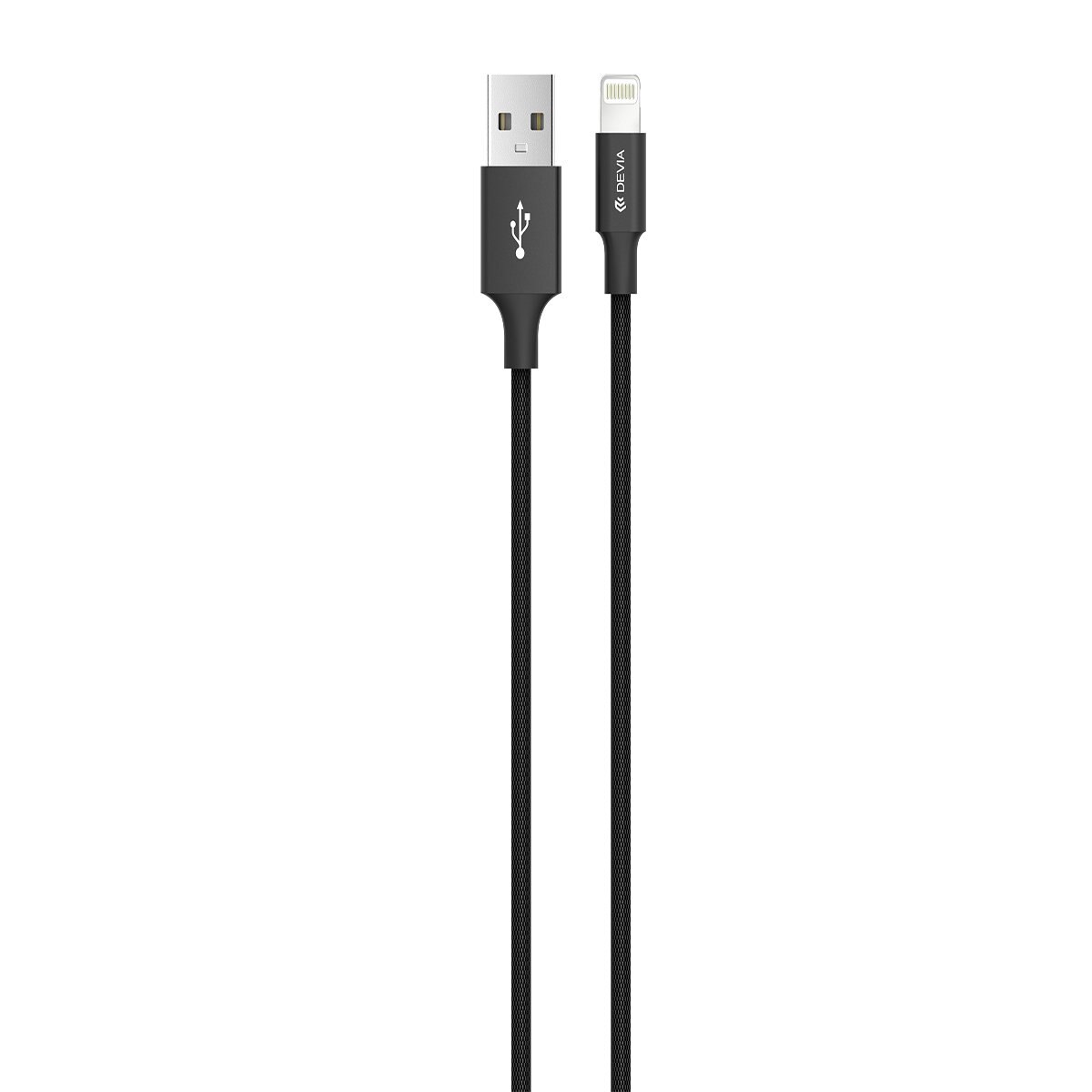 Cable Usb Pheez 2M Iphone Negro Devia