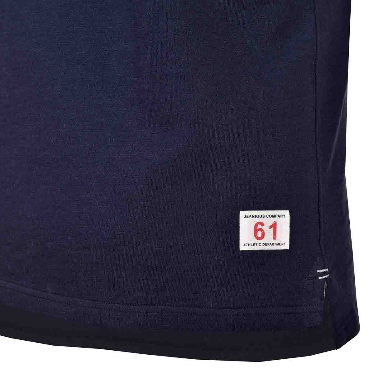 Playera Polo Manga Corta con Bloques Jeanious