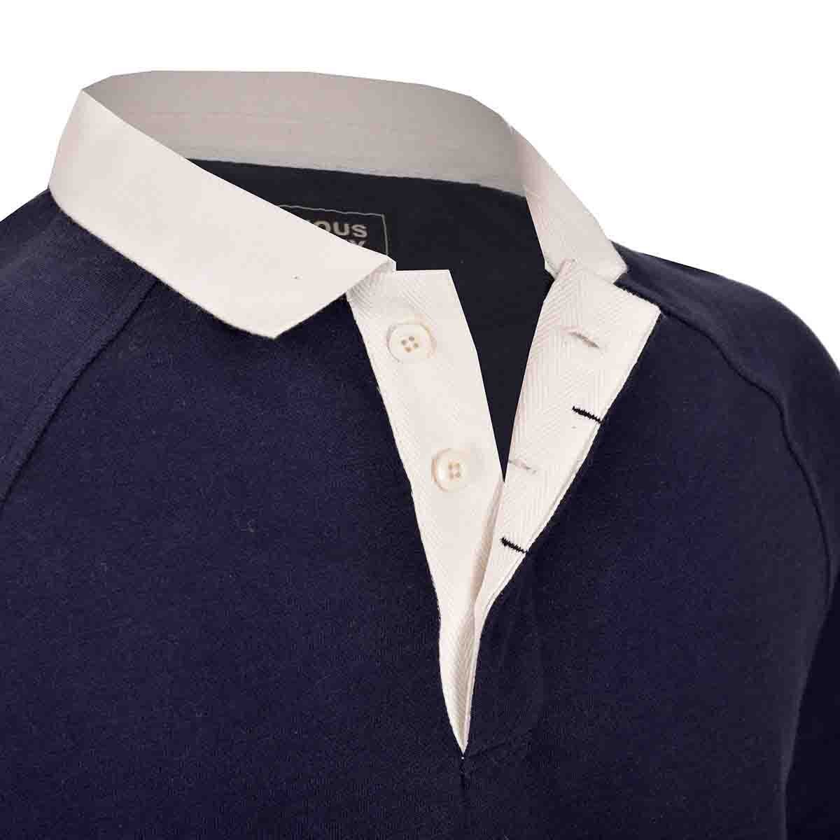 Playera Polo Manga Corta con Bloques Jeanious