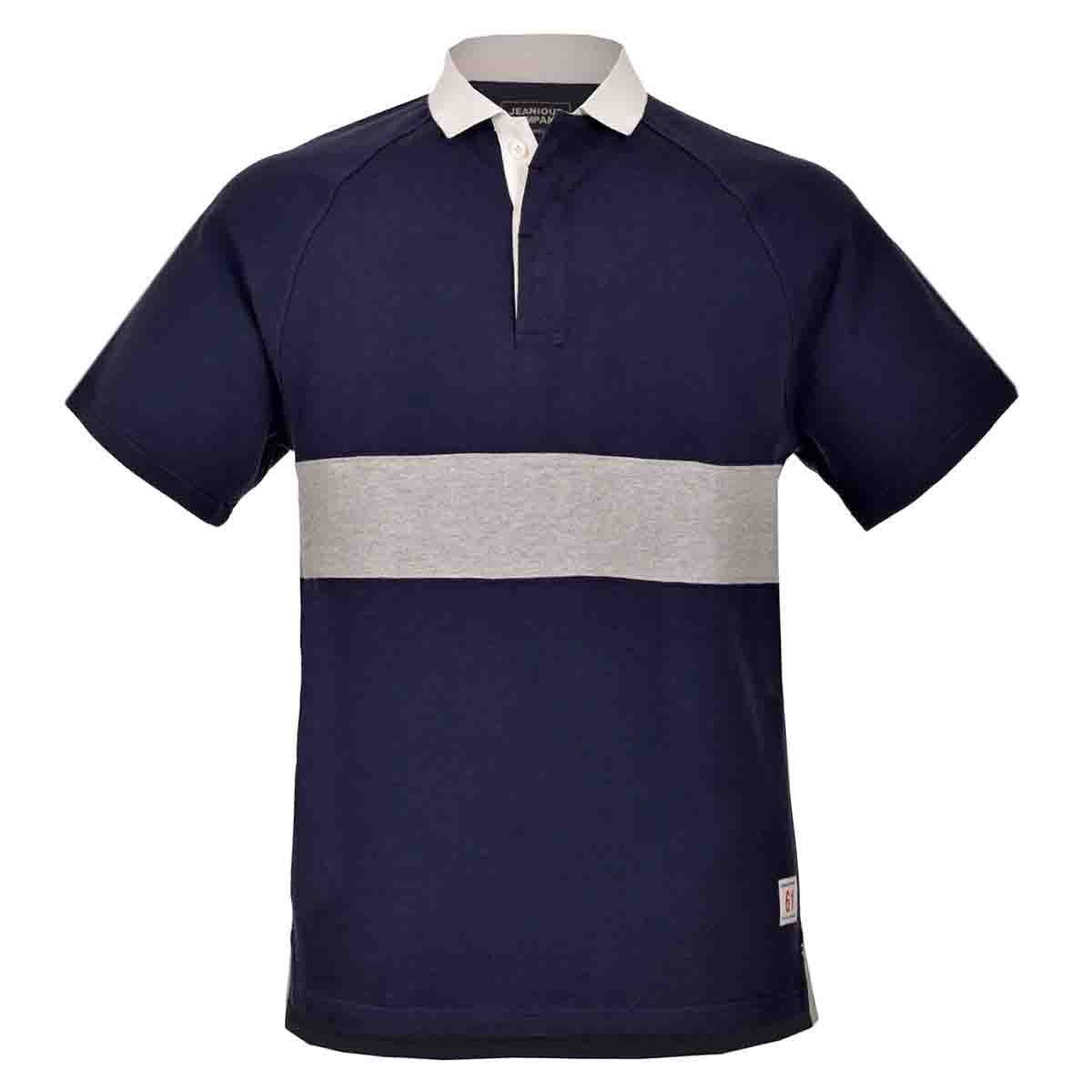 Playera Polo Manga Corta con Bloques Jeanious